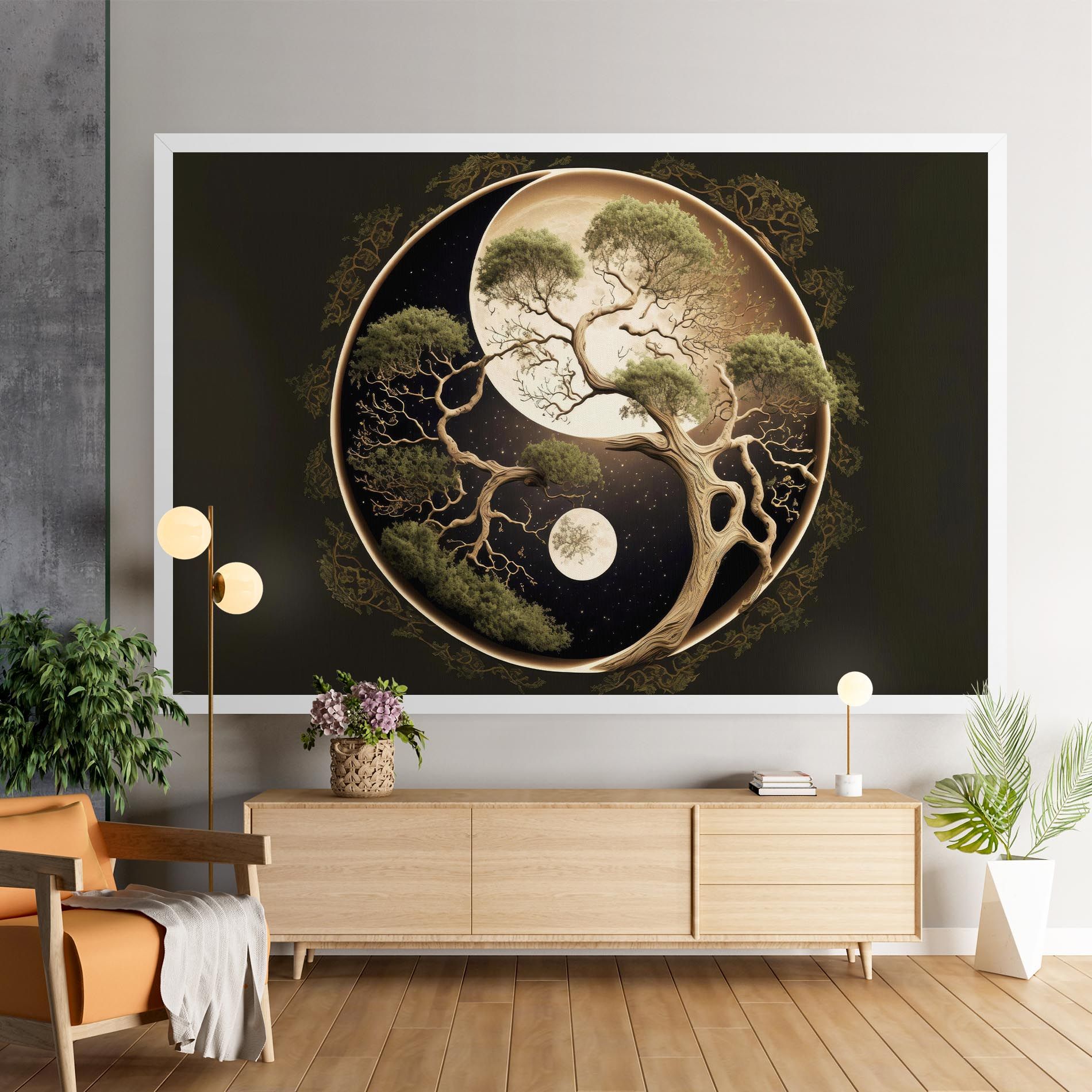 Green Tree Yinyang mockup 9