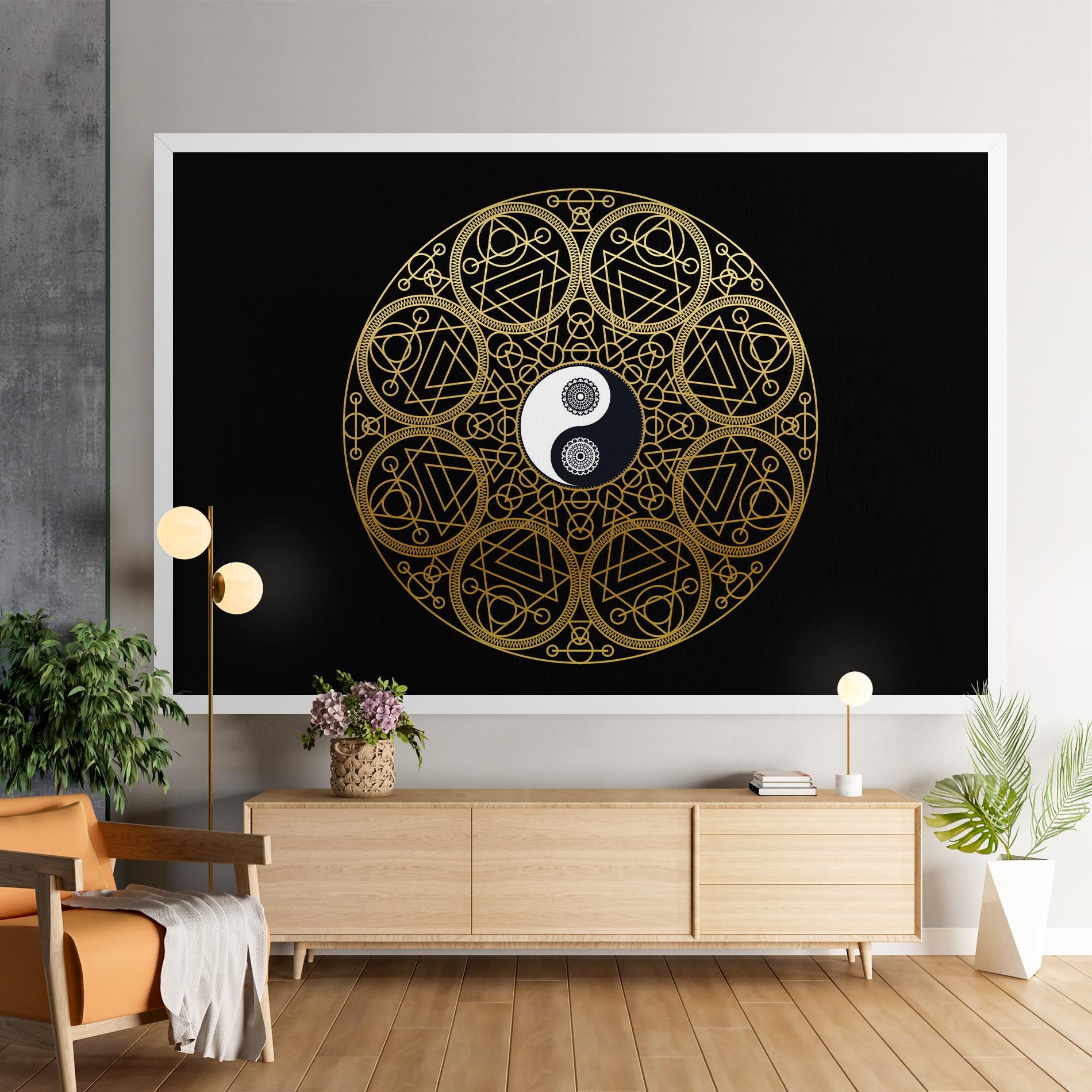 Meditation Mandala mockup 9