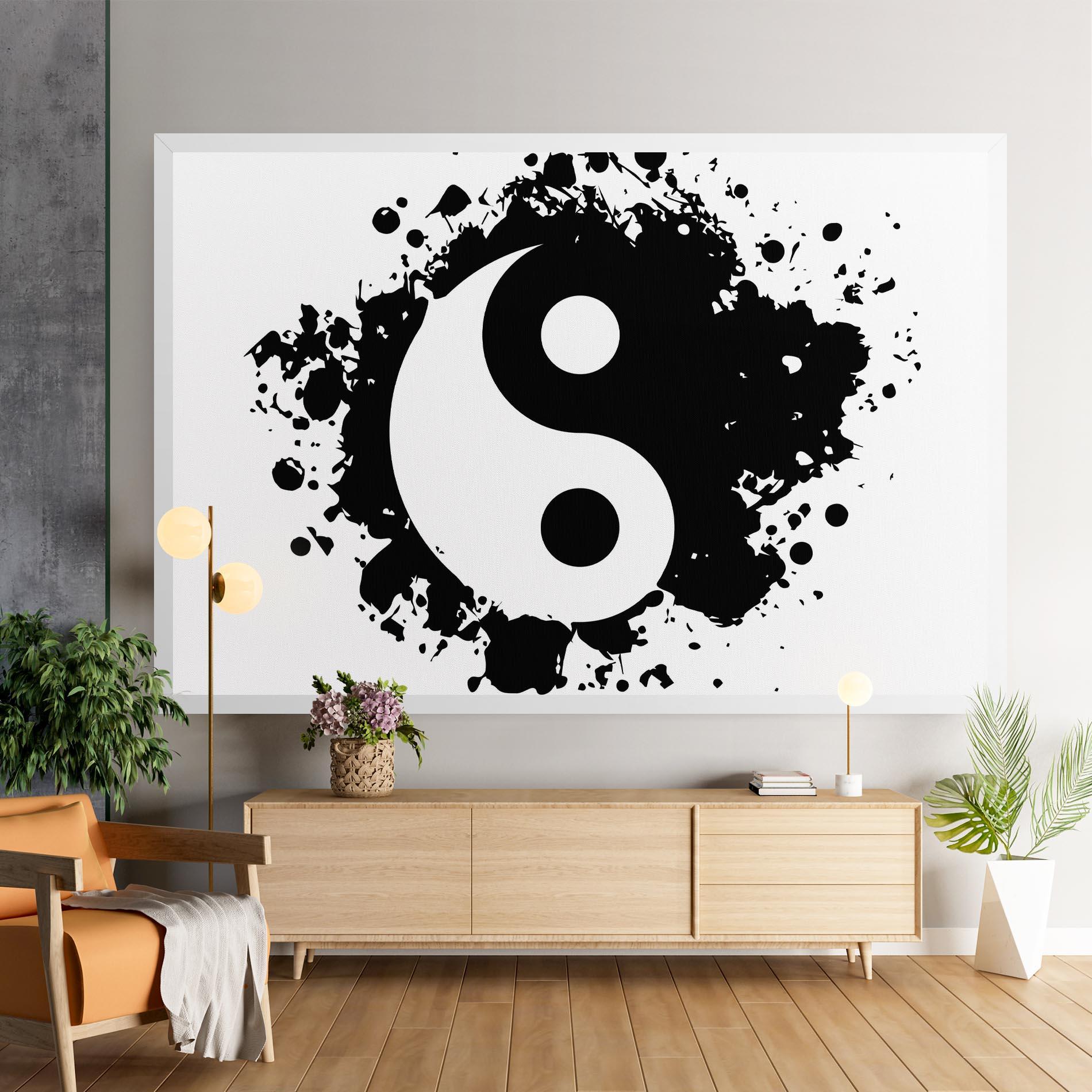 Tablou Canvas Yinyang Harmony mockup 9