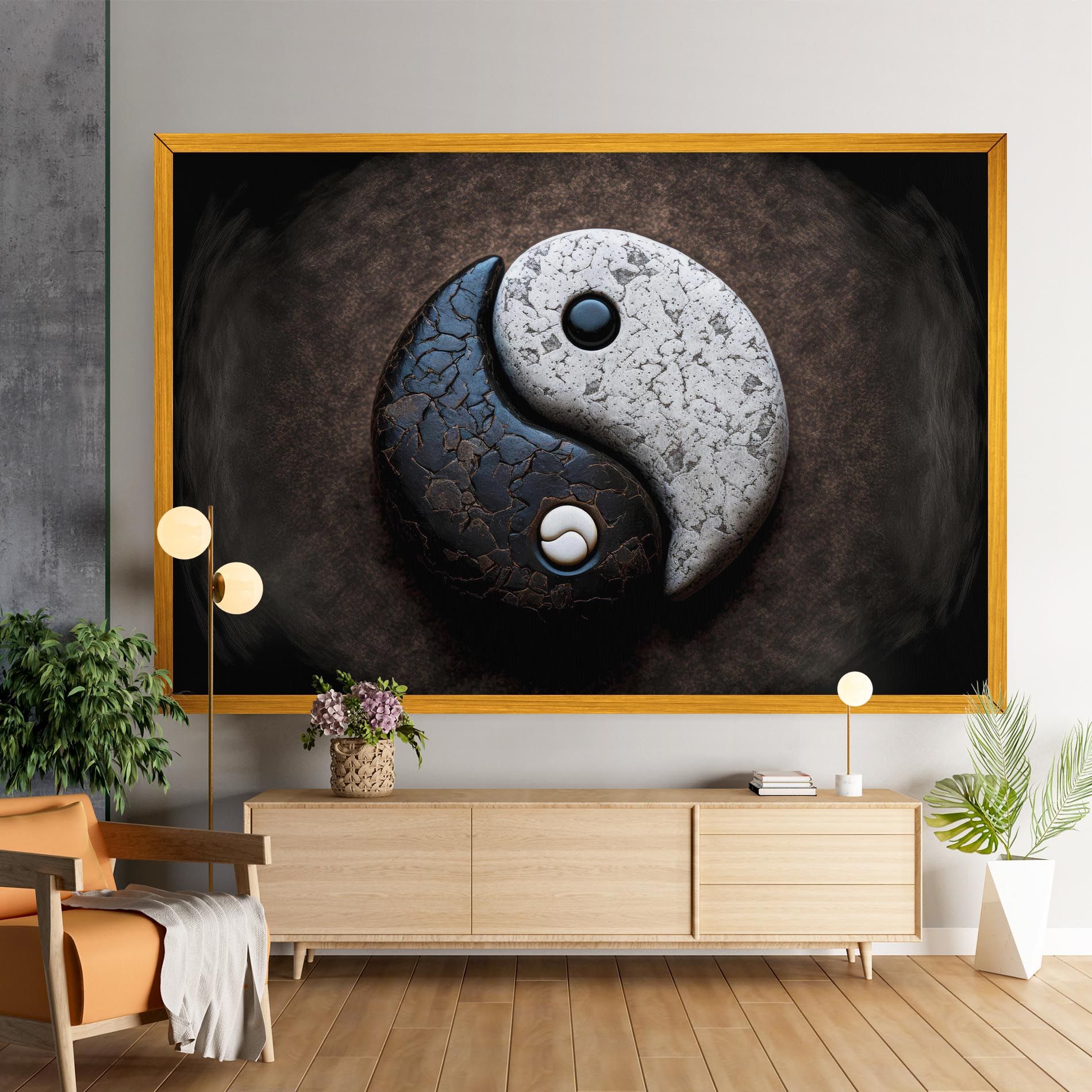 Black Stone Yinyang mockup 9