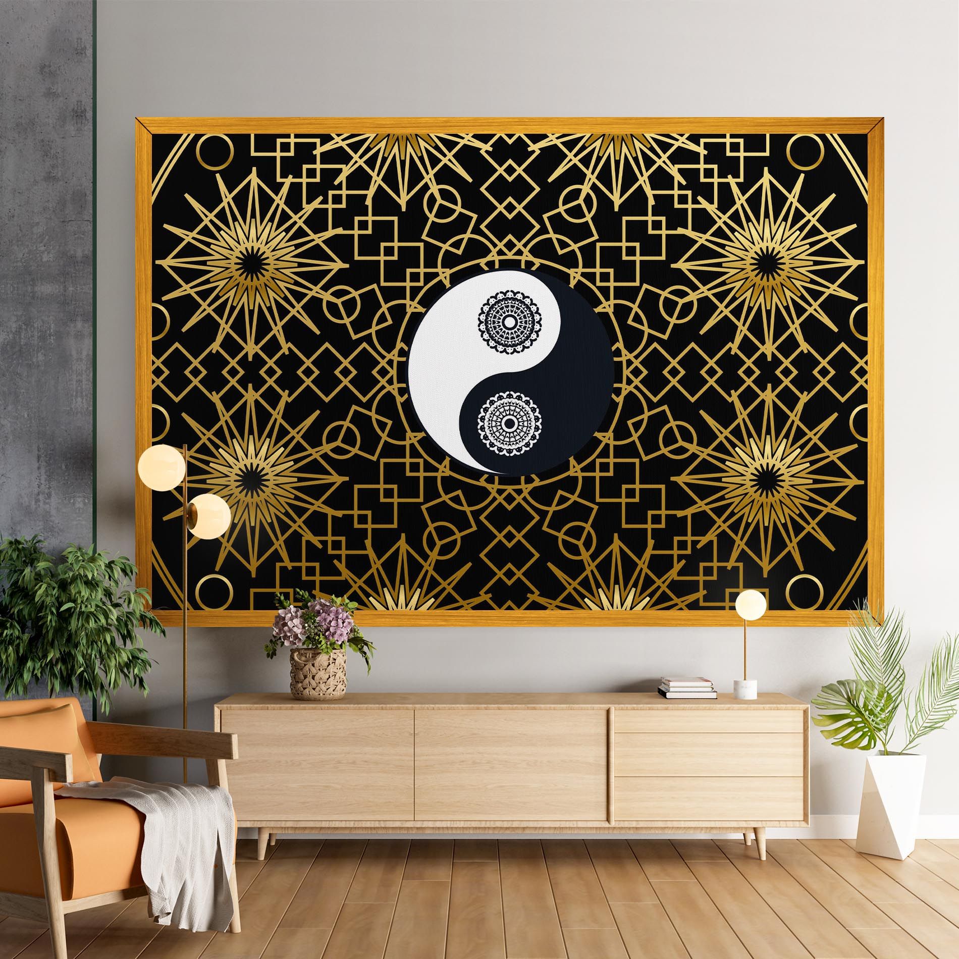 Meditation Yin Yang mockup 9
