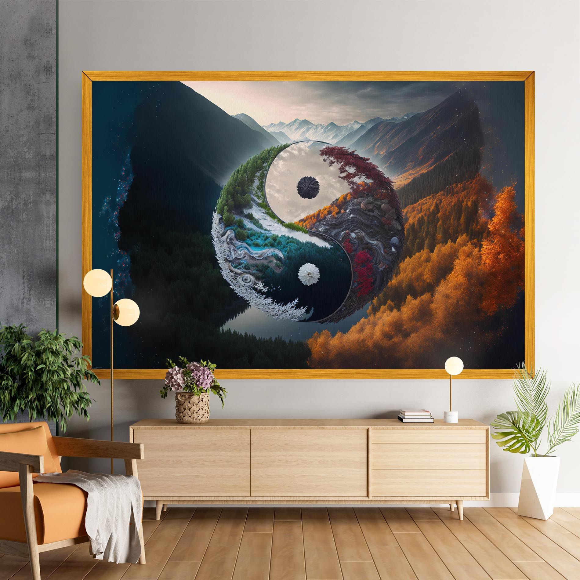 Mountain Yinyang mockup 9