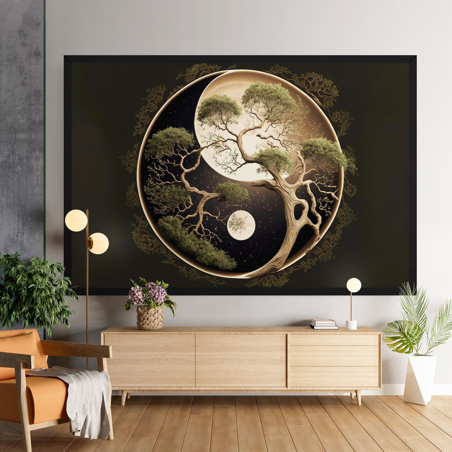 Green Tree Yinyang mockup 9