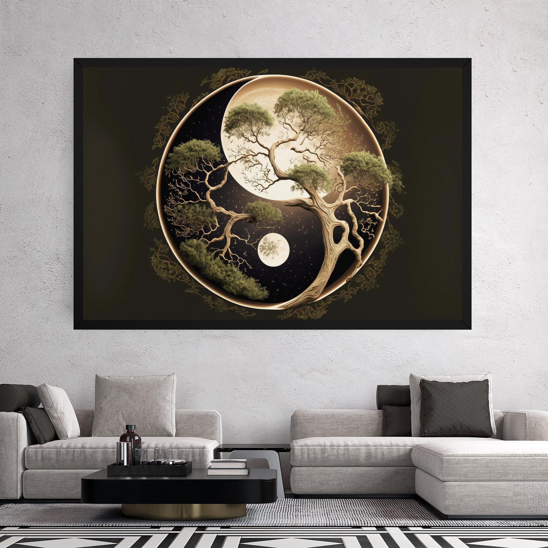 Green Tree Yinyang mockup 2