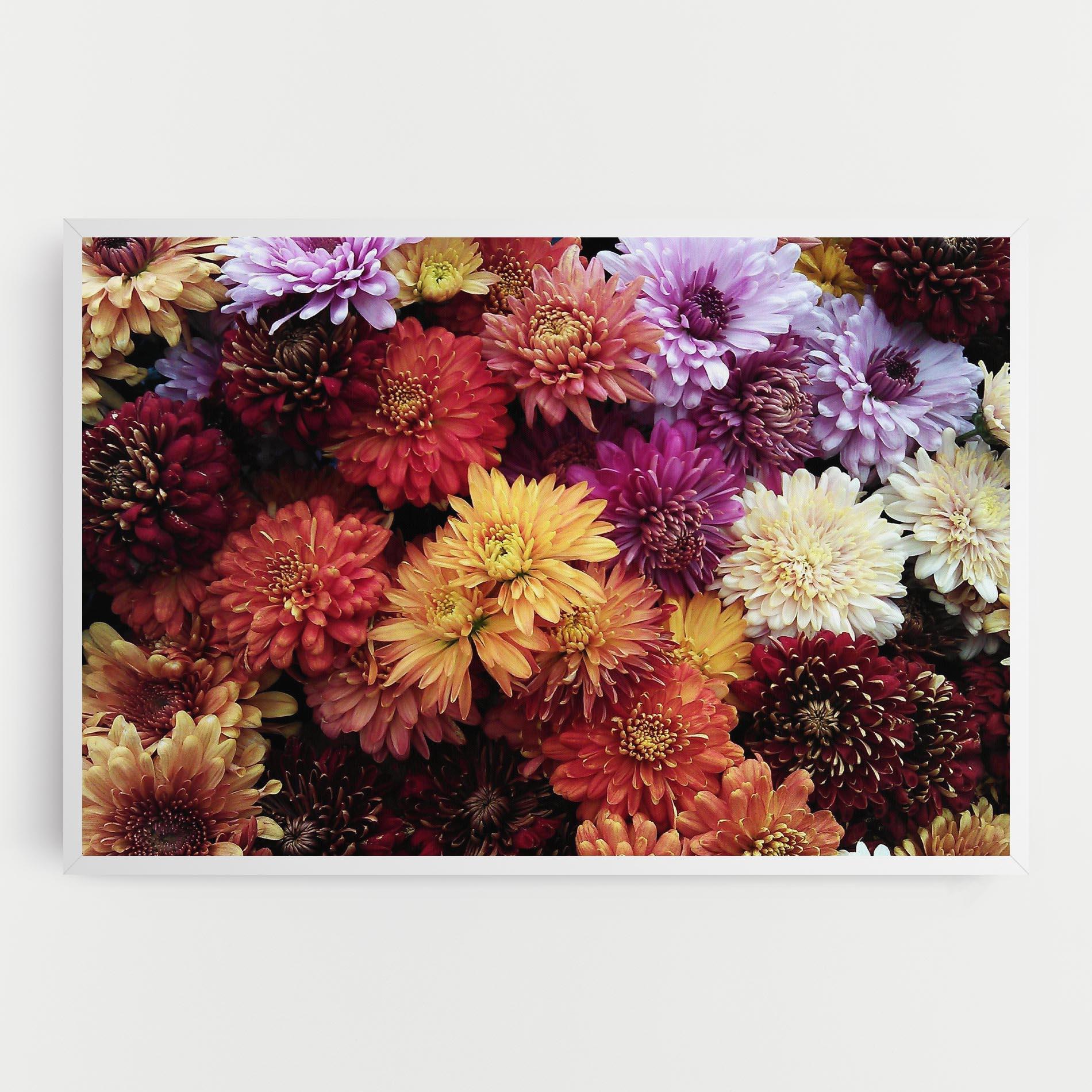 Tablou Canvas Flower Wall mockup 0