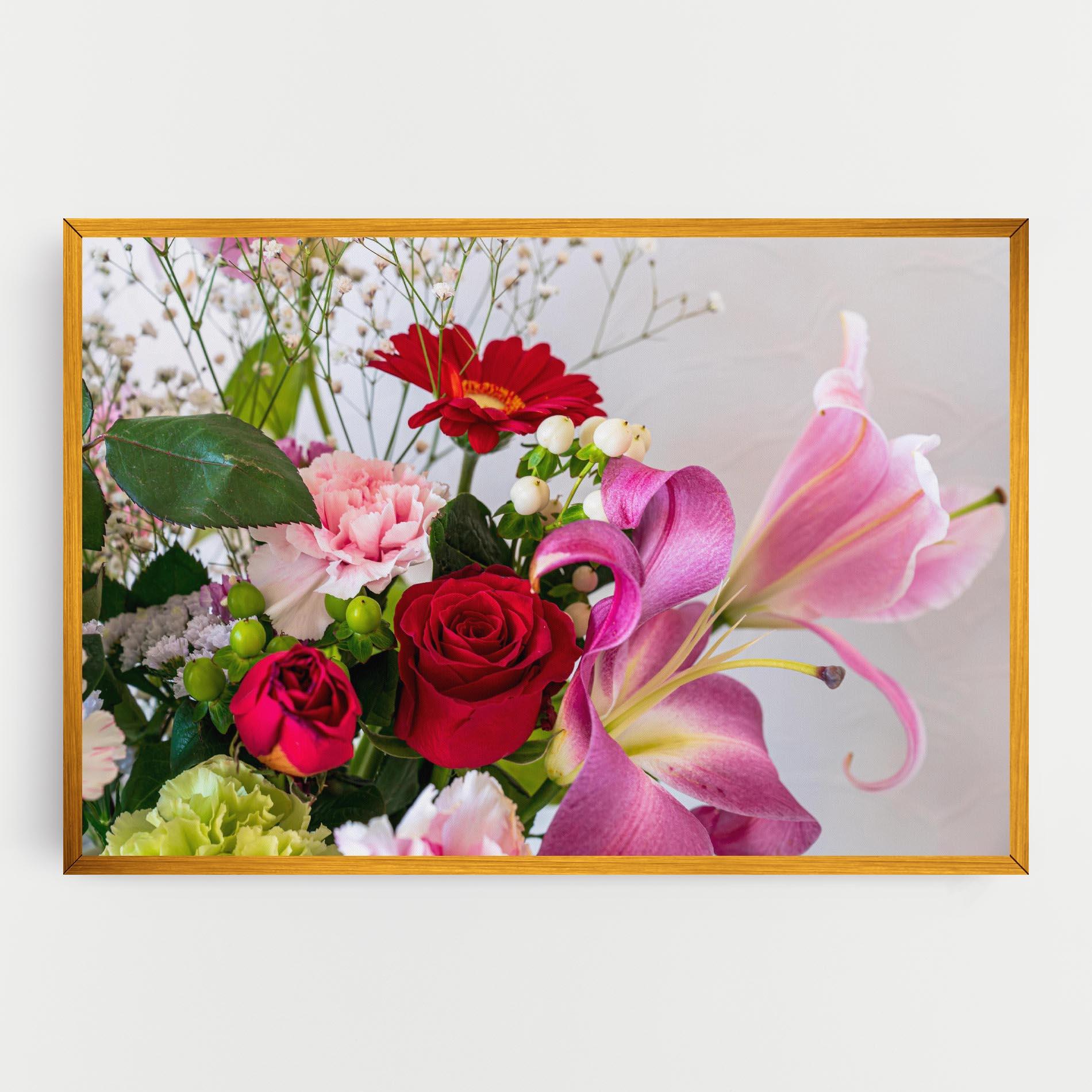 Tablou Canvas Bouquet mockup 0
