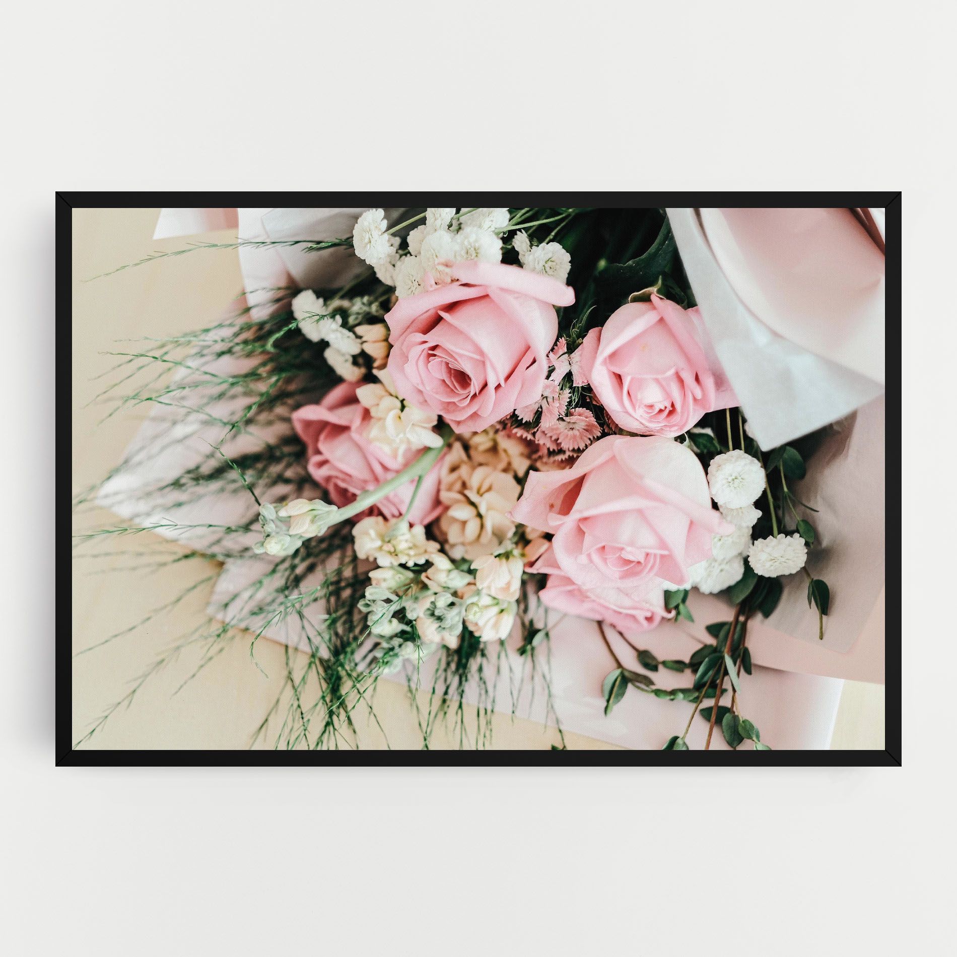 Baby Pink Bouquet mockup 0