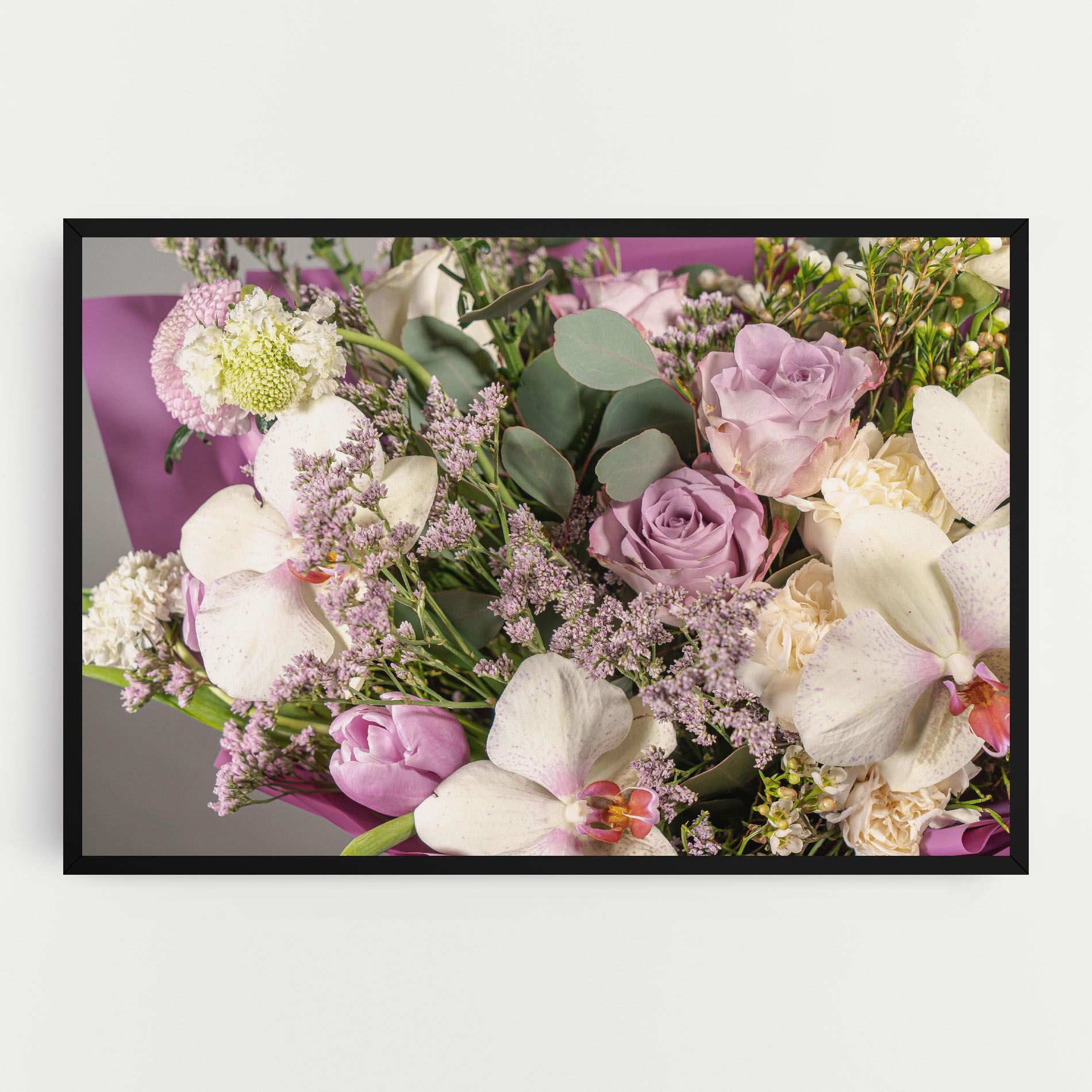 Cute Purple Bouquet mockup 0