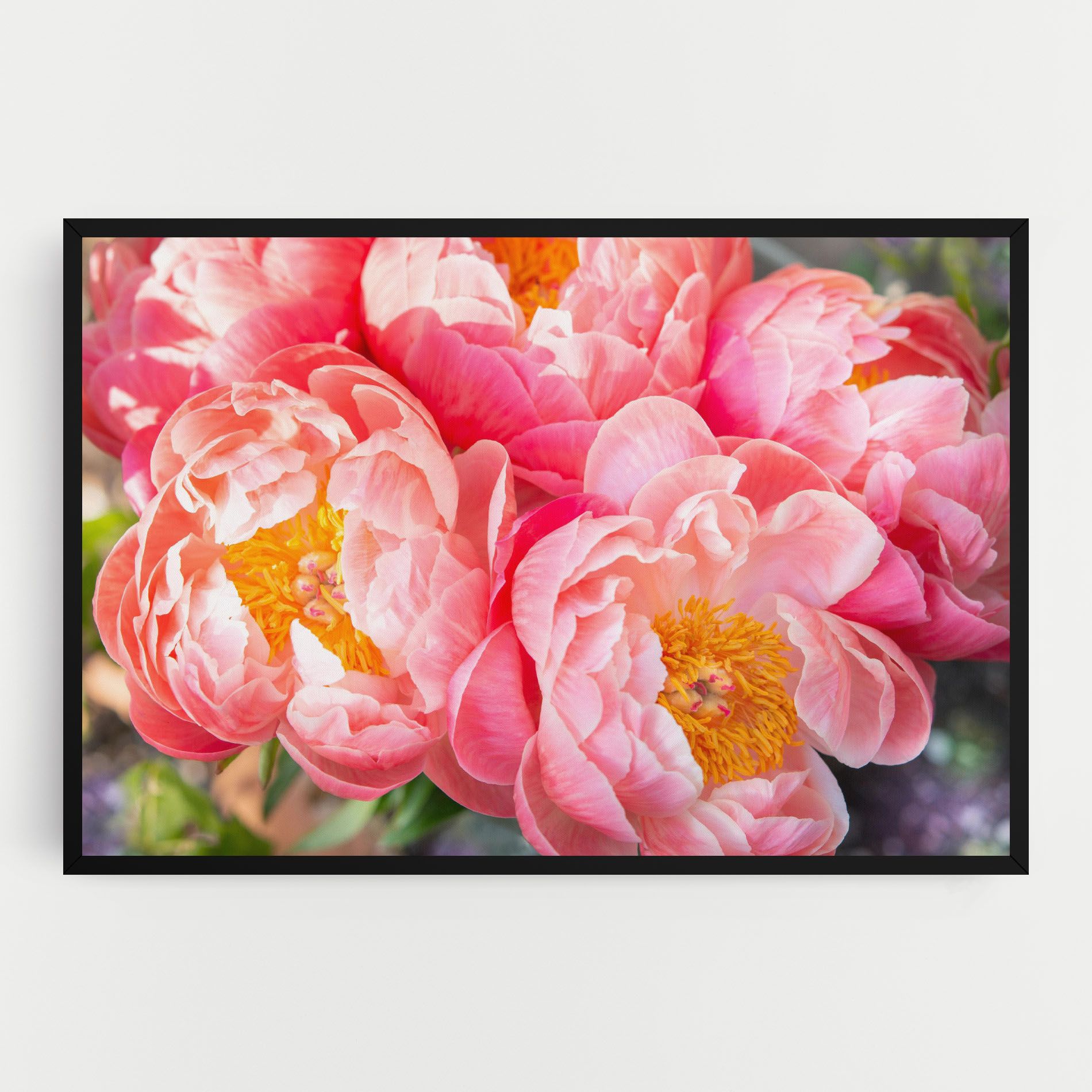 Opened Peonies Bouquet mockup 0