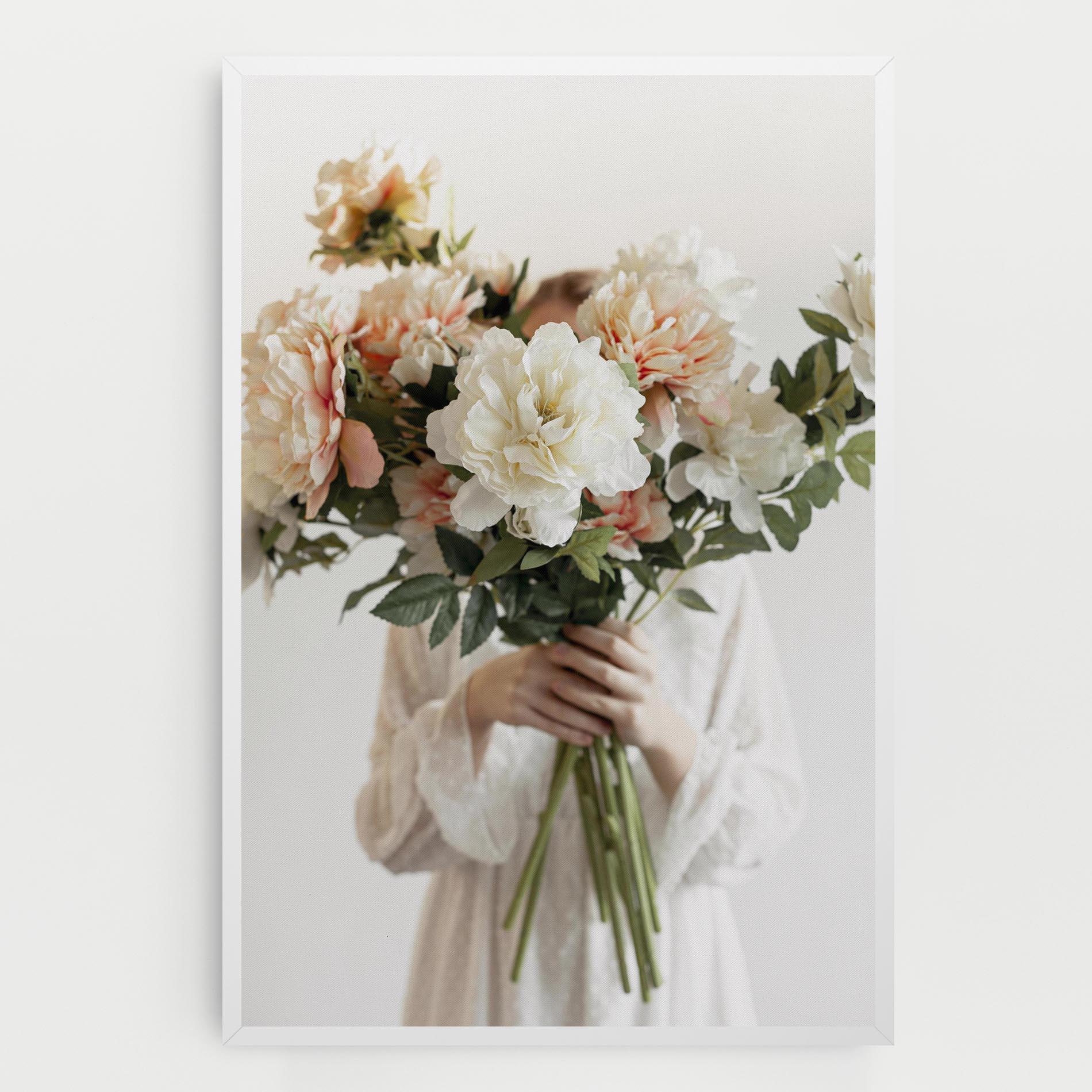 Tablou Canvas Bouquet Holding mockup 0
