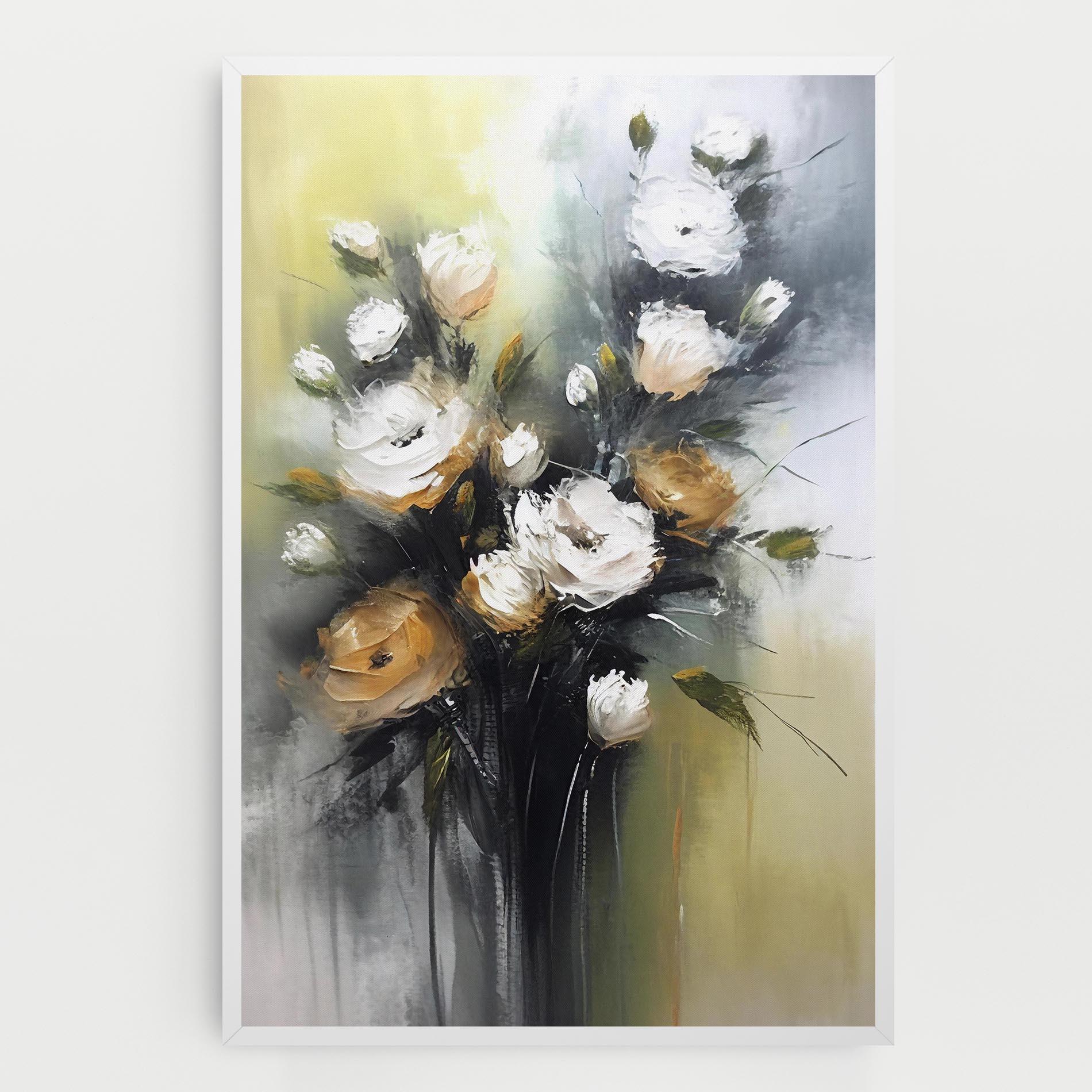 Tablou Canvas Bouquet Painting mockup 0
