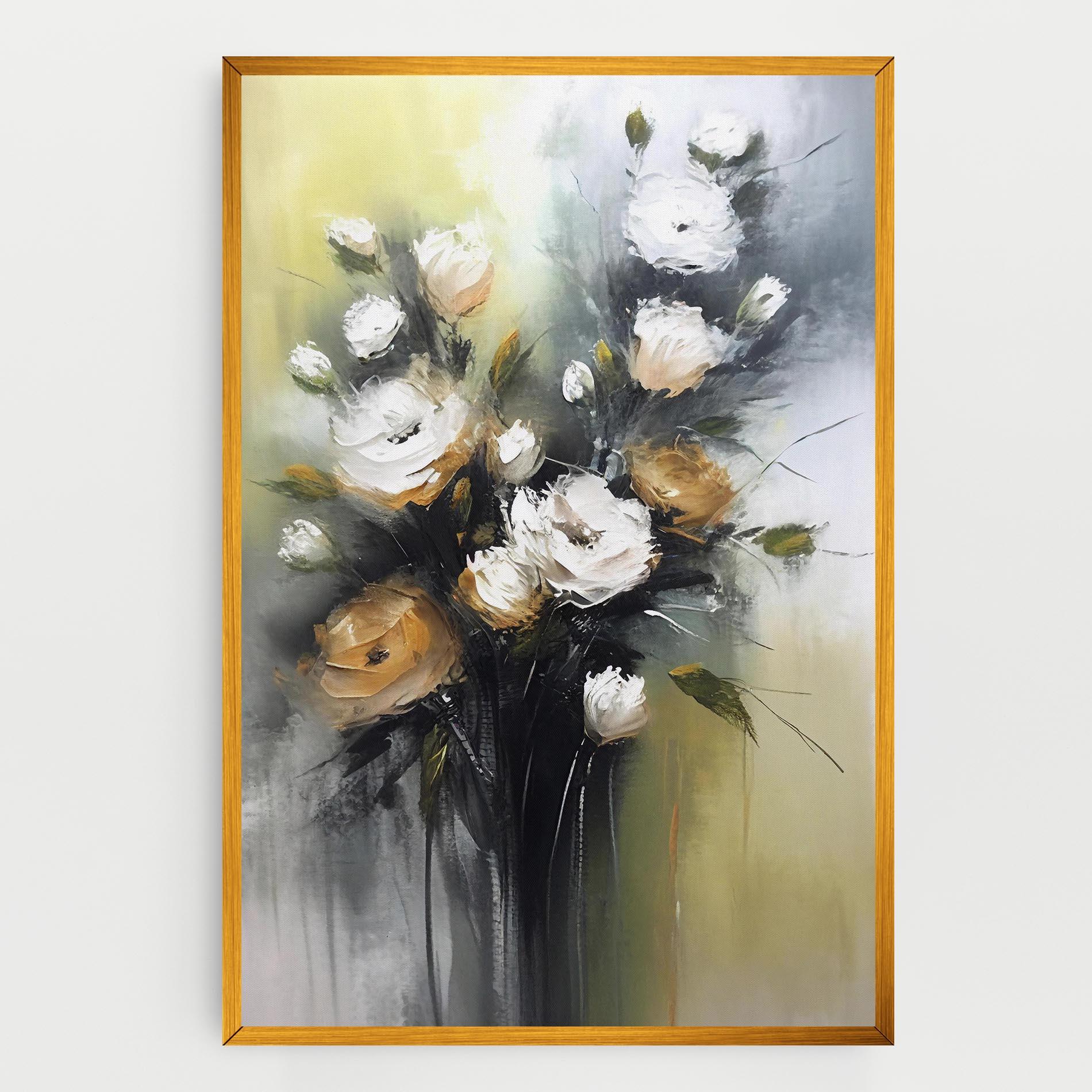 Tablou Canvas Bouquet Painting mockup 0