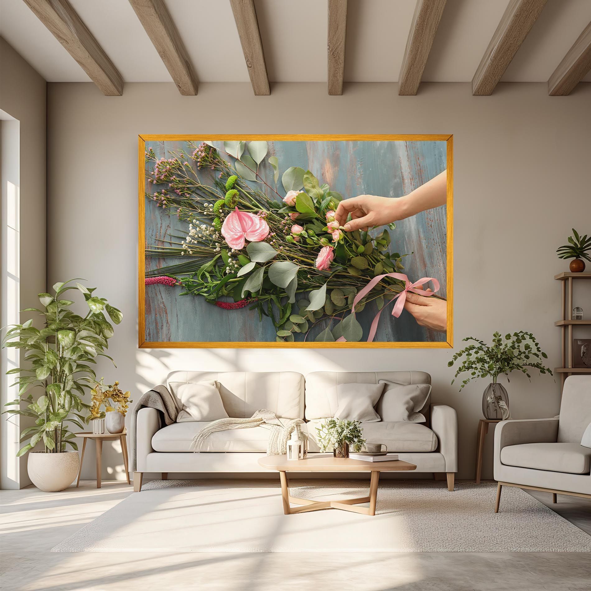 Preparing Bouquet mockup 6