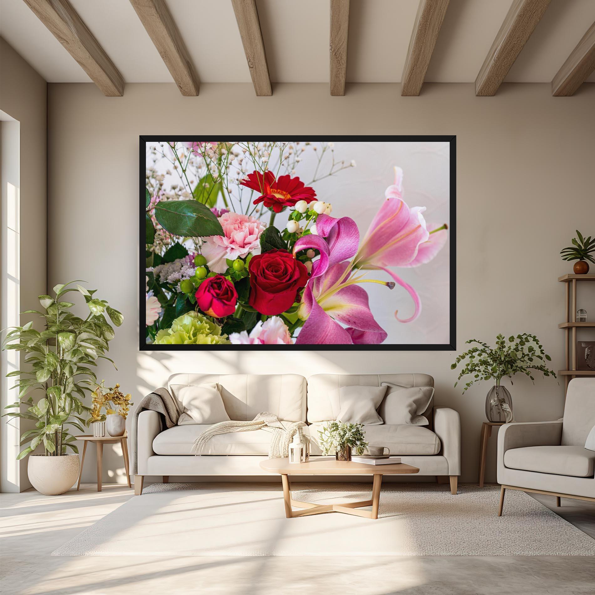 Tablou Canvas Bouquet mockup 6