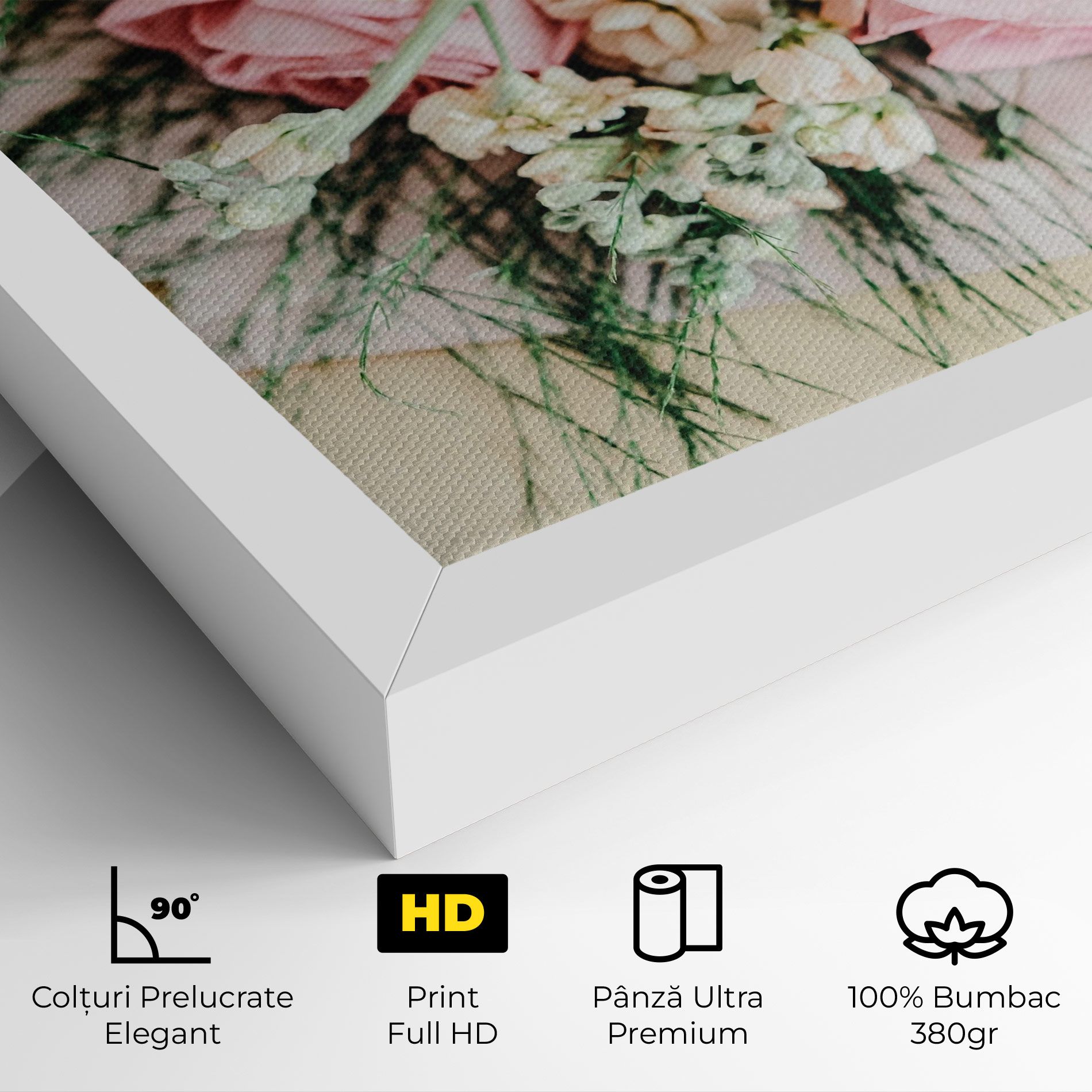 Baby Pink Bouquet mockup 4