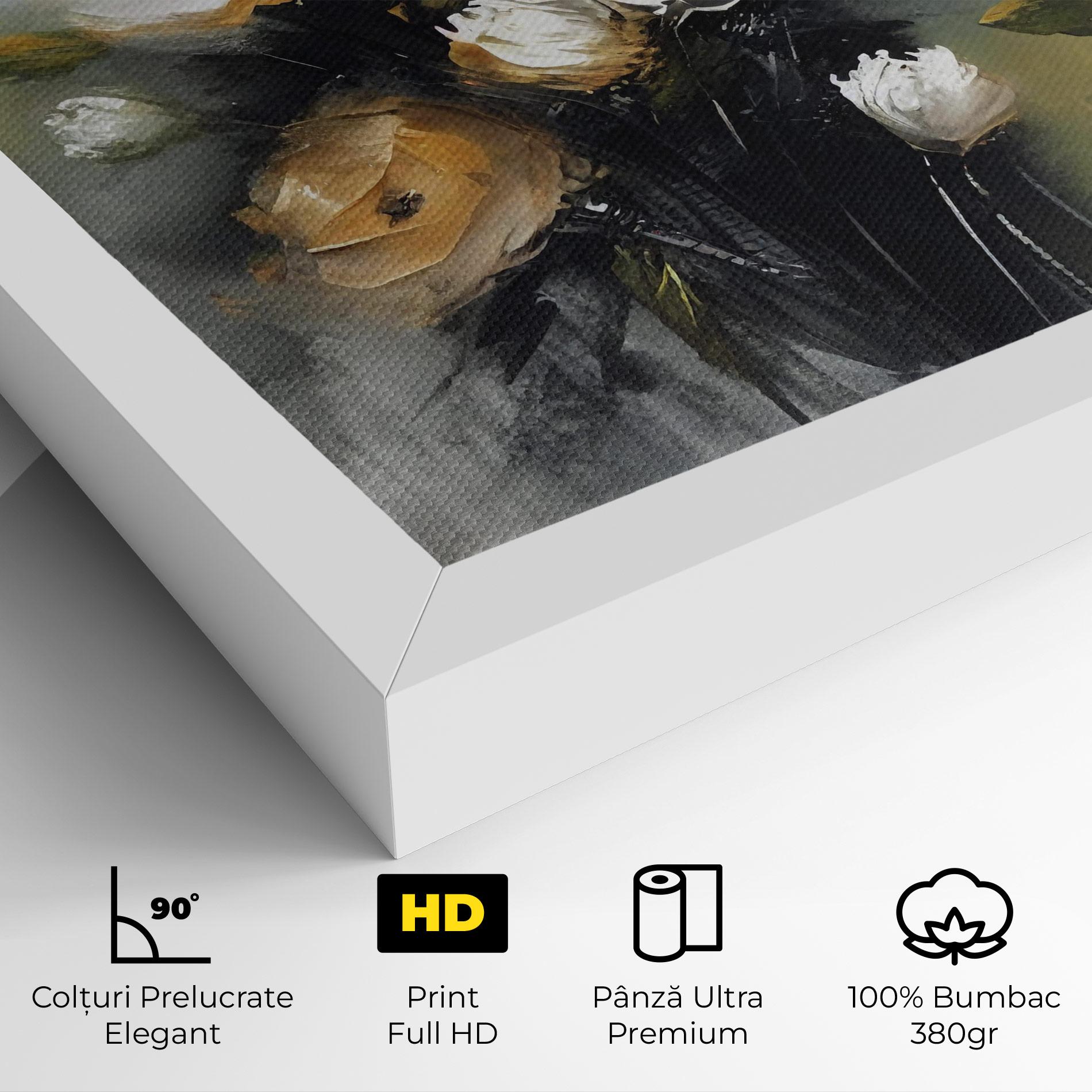 Tablou Canvas Bouquet Painting mockup 4