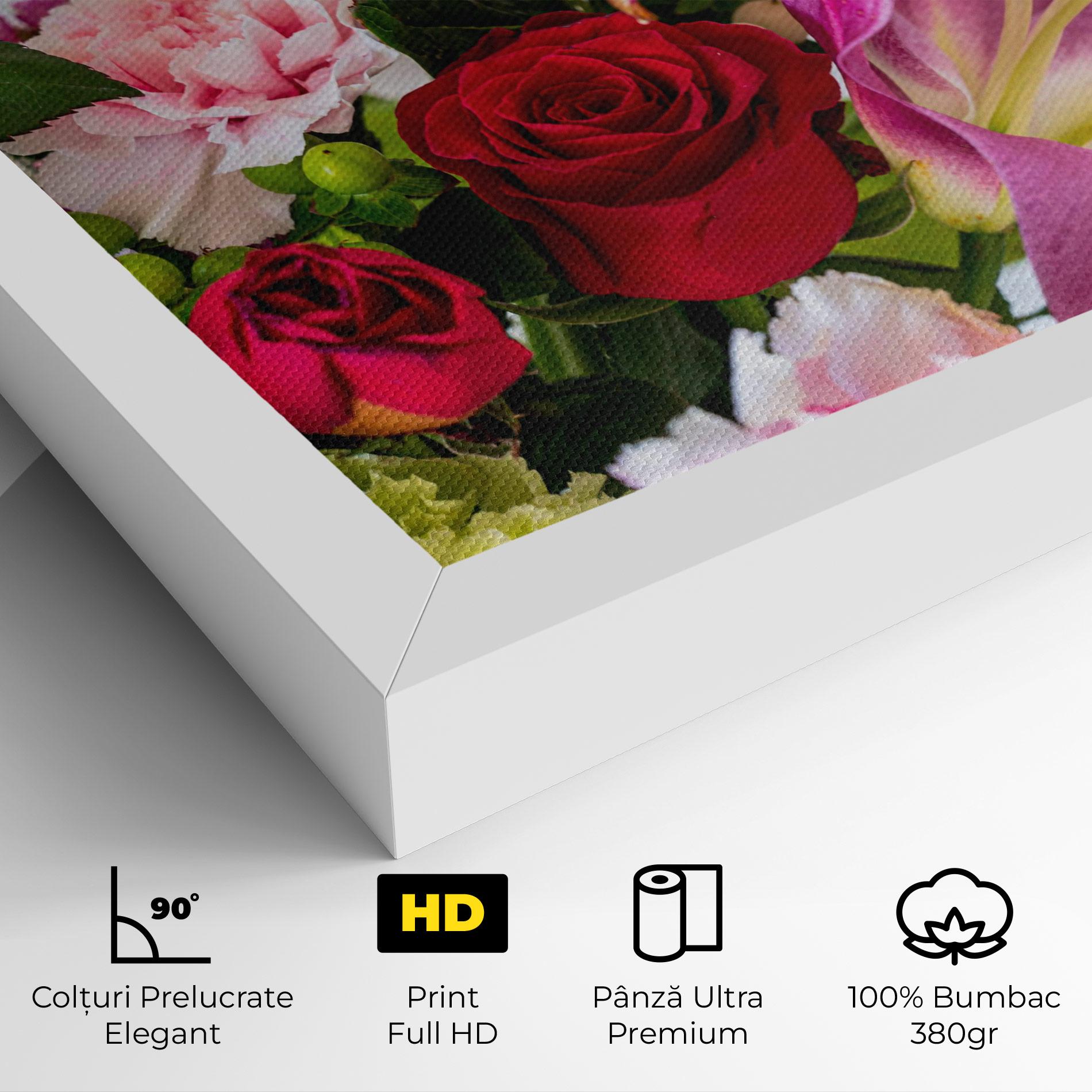 Tablou Canvas Bouquet mockup 4