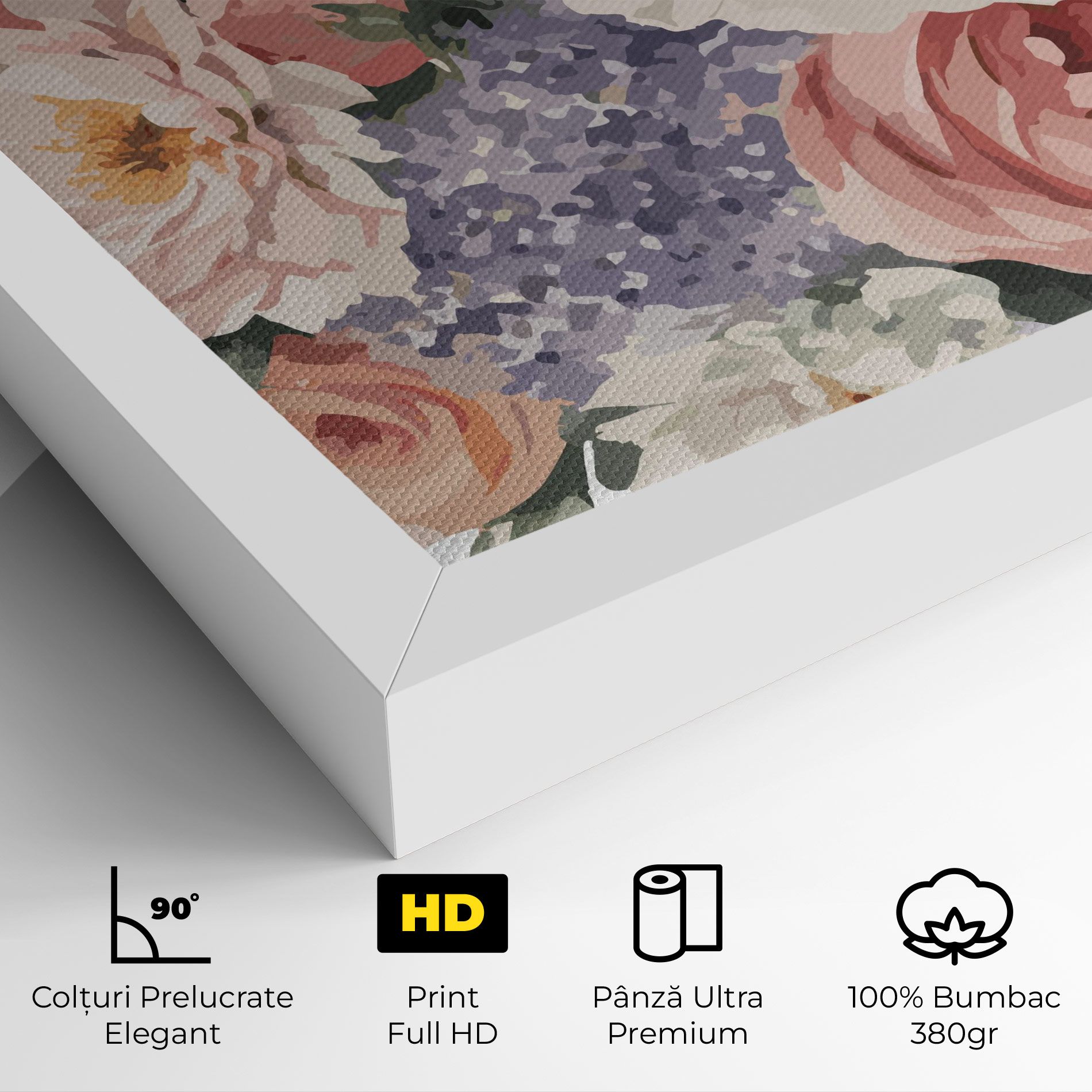 Pretty Watercolor Bouquet mockup 4