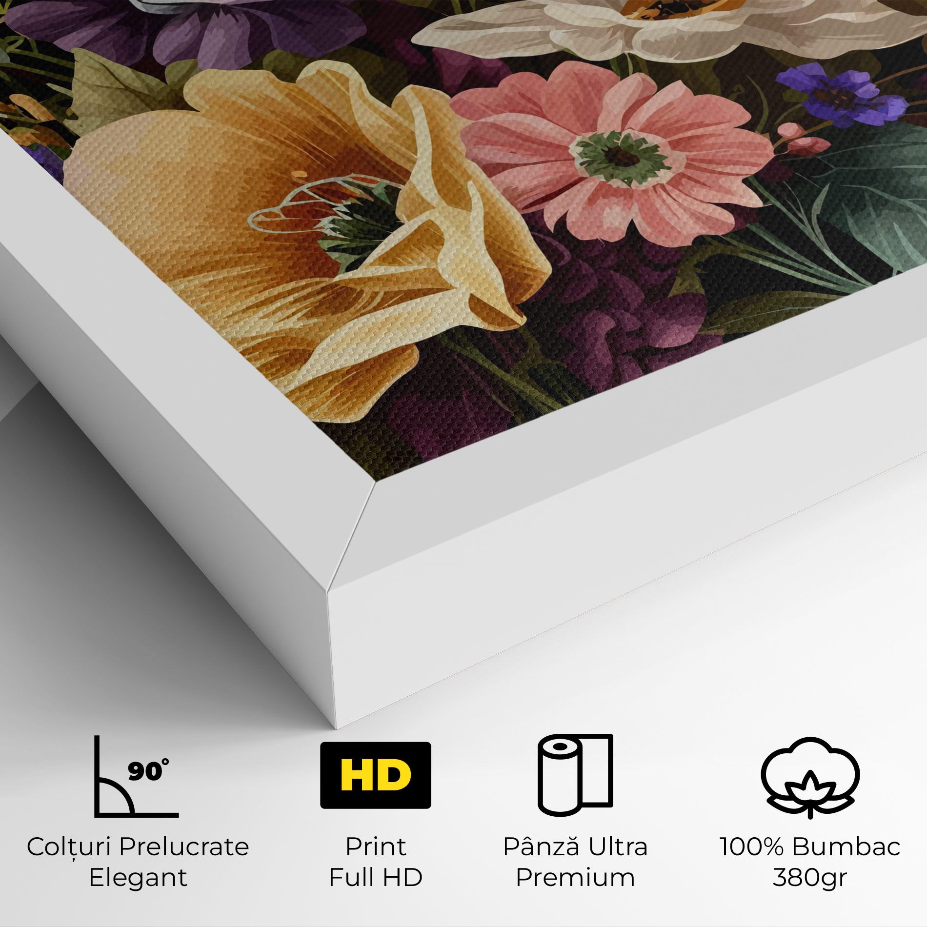 Vintage Bouquet Art mockup 4