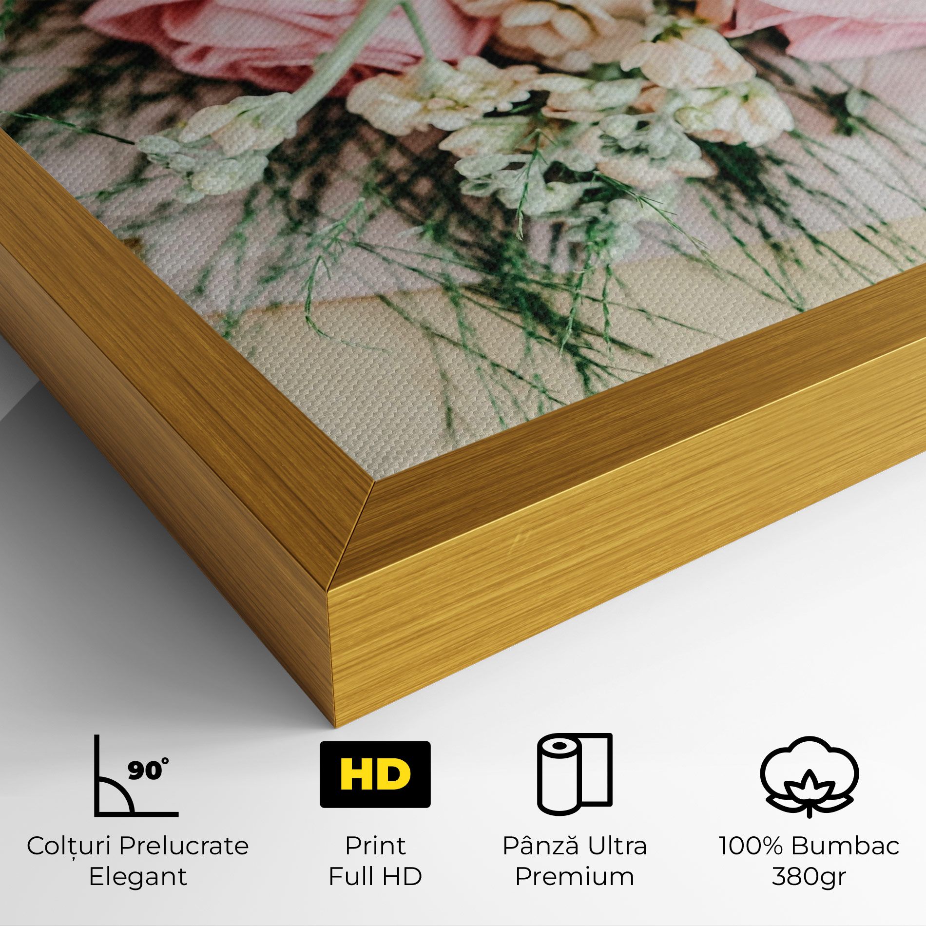 Baby Pink Bouquet mockup 4