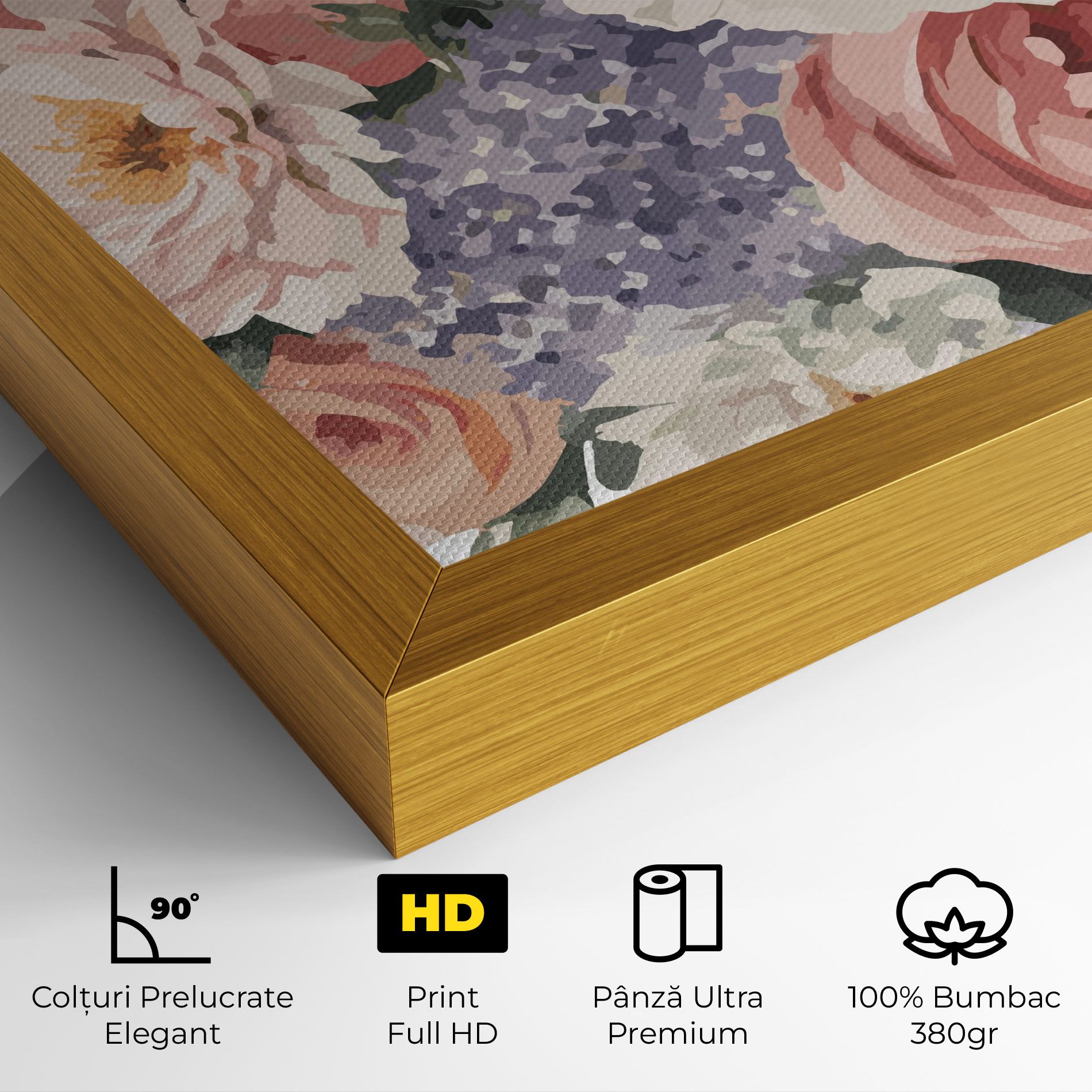 Pretty Watercolor Bouquet mockup 4