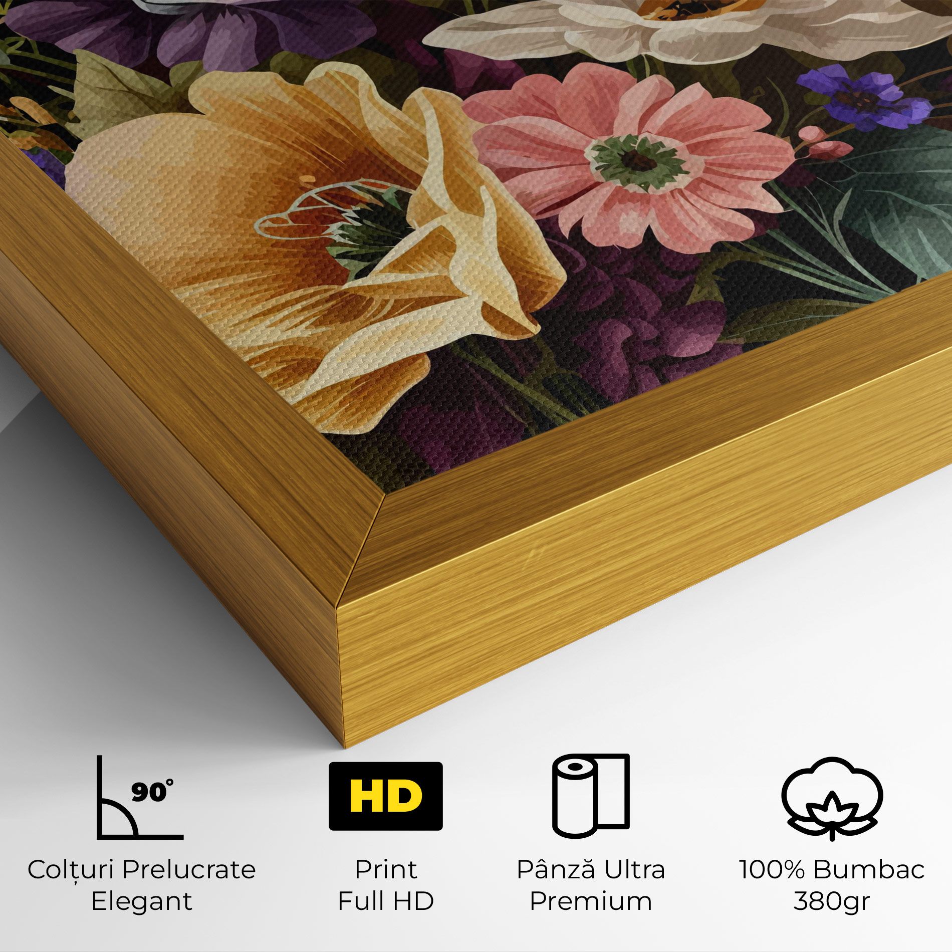 Vintage Bouquet Art mockup 4