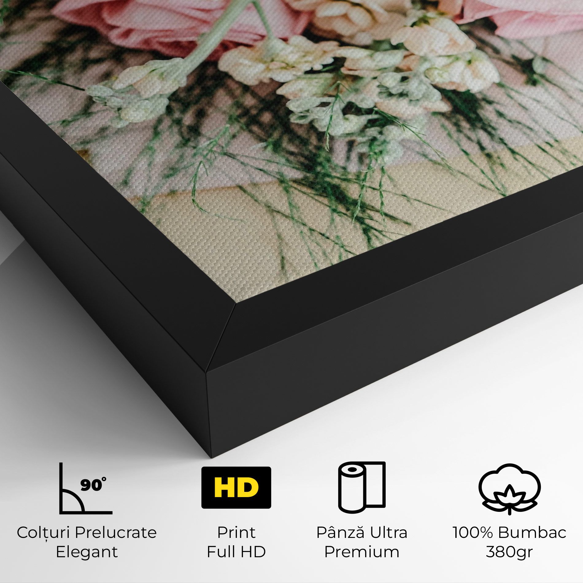 Baby Pink Bouquet mockup 4