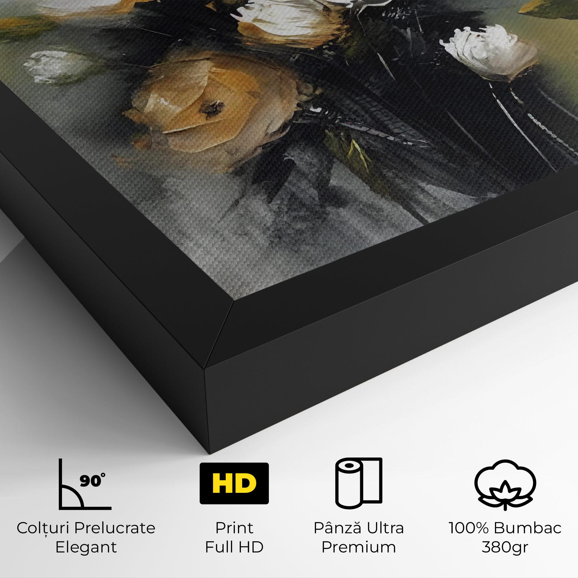 Tablou Canvas Bouquet Painting mockup 4