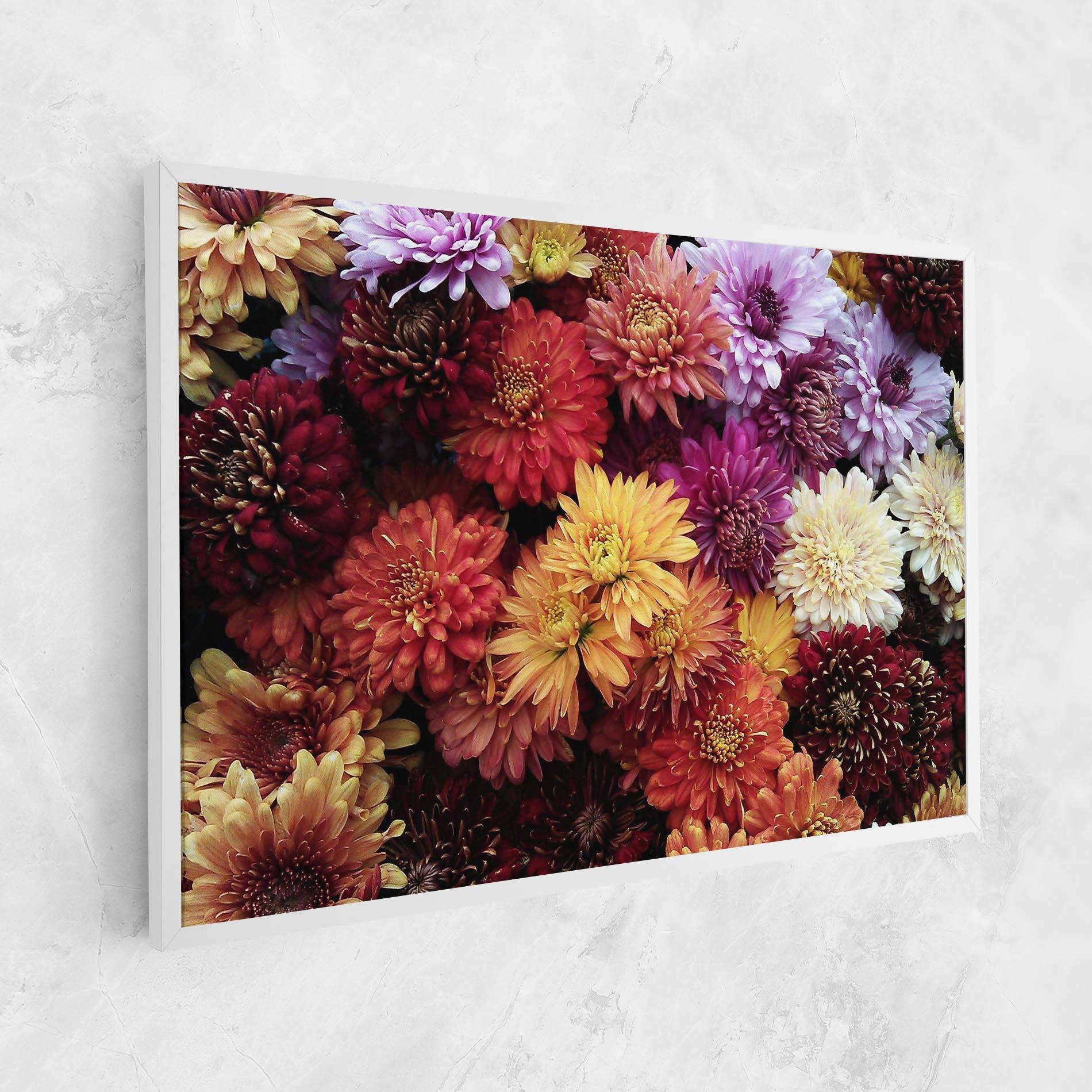 Tablou Canvas Flower Wall mockup 1