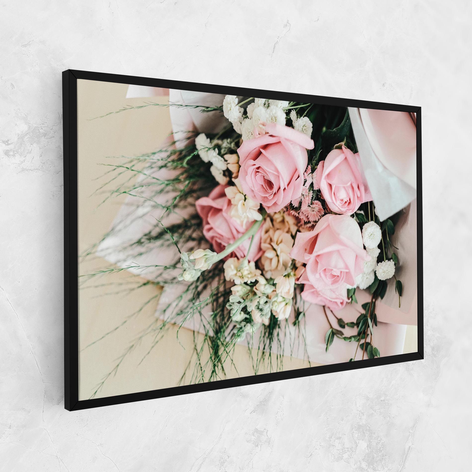 Baby Pink Bouquet mockup 1