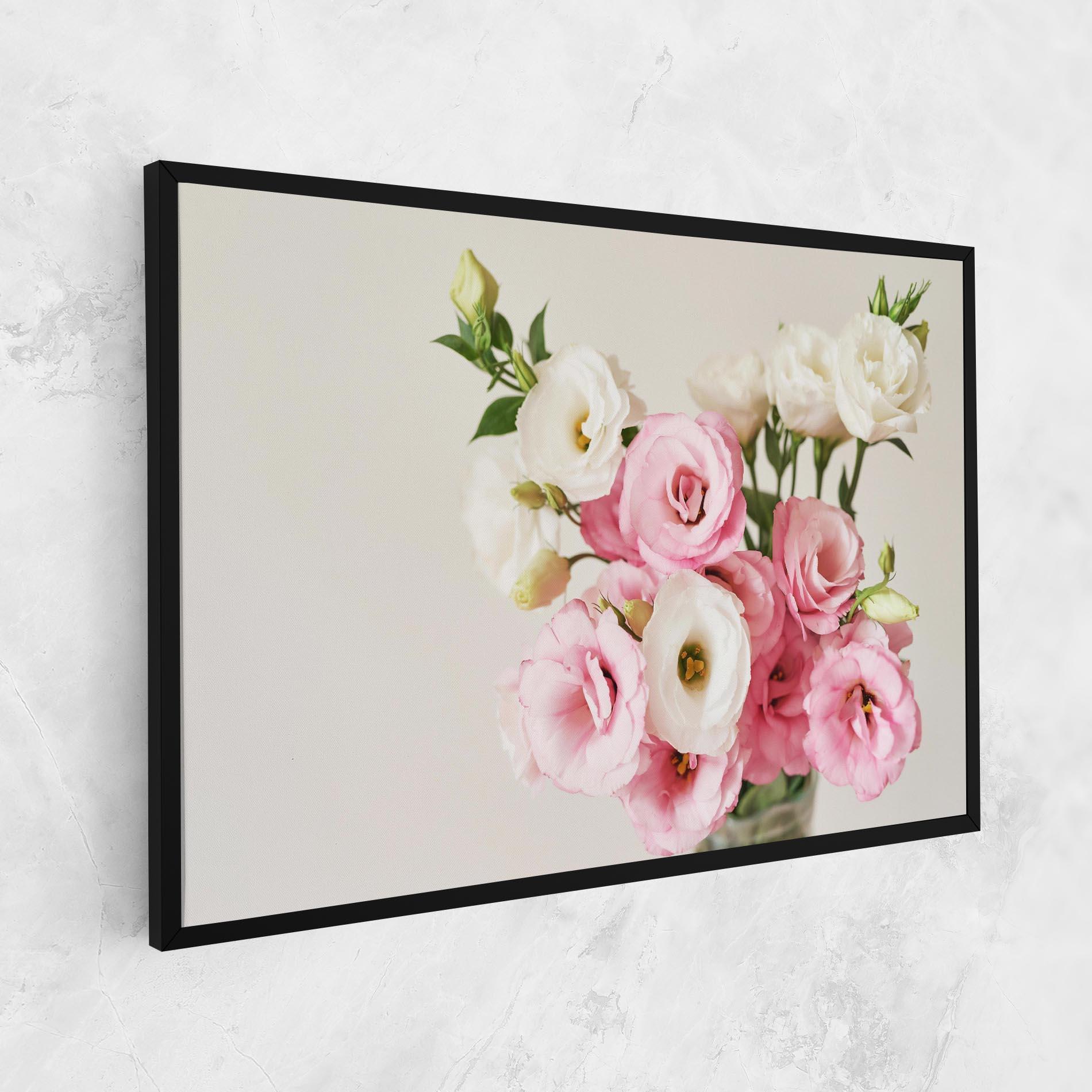 Tablou Canvas Cute Pink Flowers mockup 1
