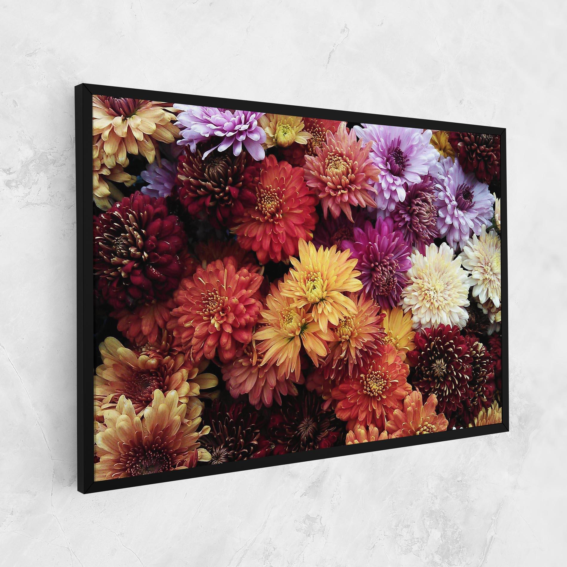 Tablou Canvas Flower Wall mockup 1