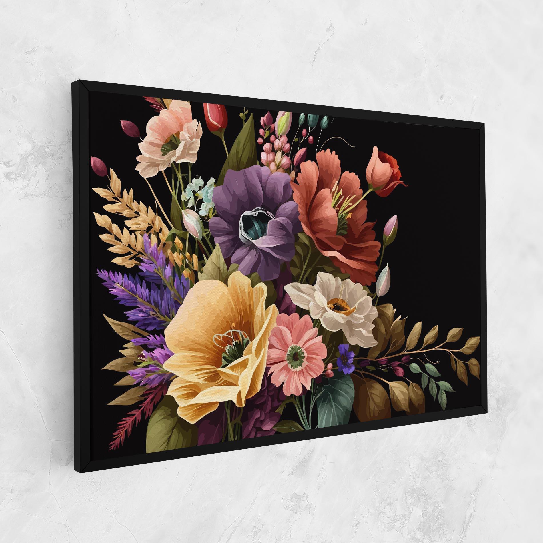 Tablou Canvas Vintage Bouquet Art mockup 1