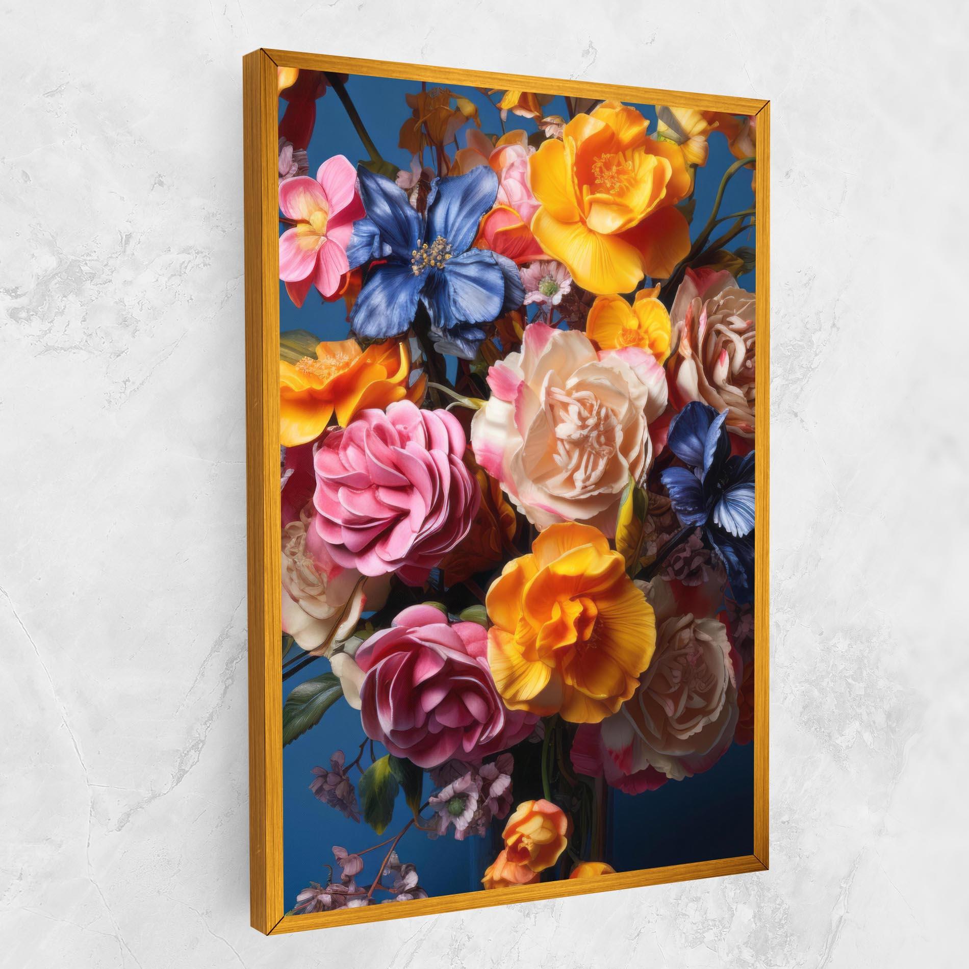 Tablou Canvas Colorful Flower Bouquet mockup 1