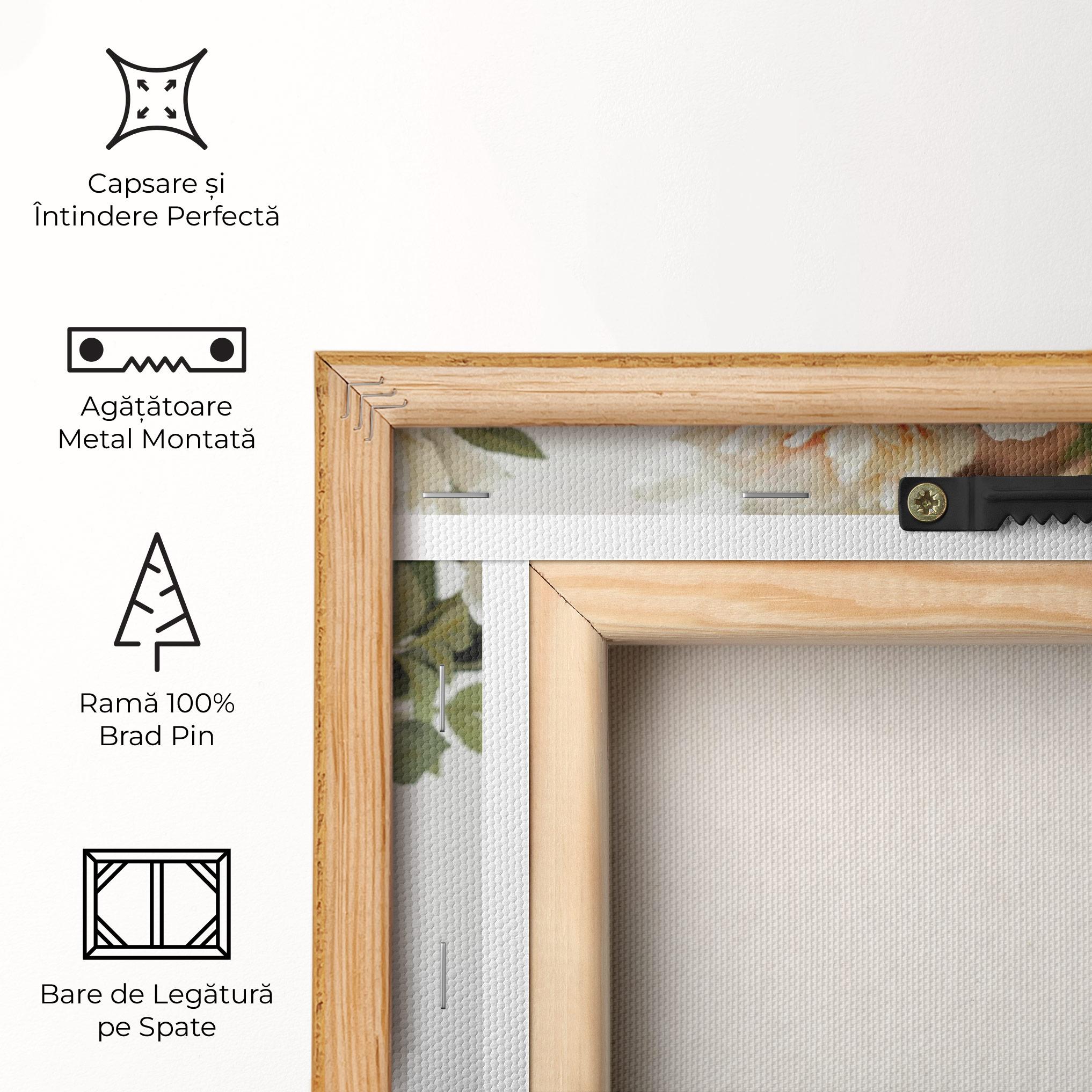 Tablou Canvas Bouquet Holding mockup 5