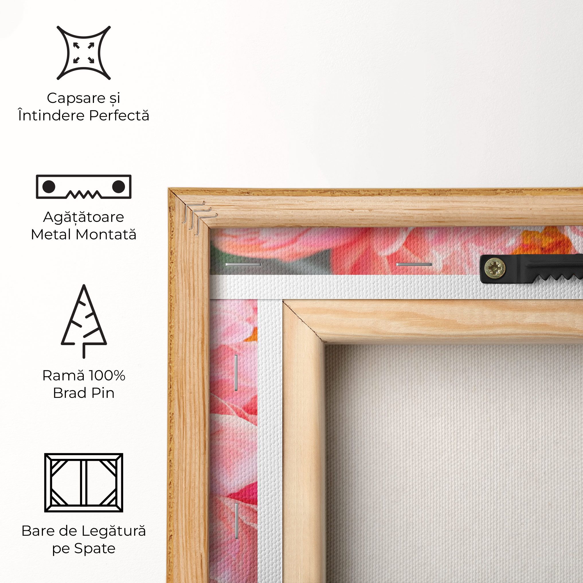 Opened Peonies Bouquet mockup 5