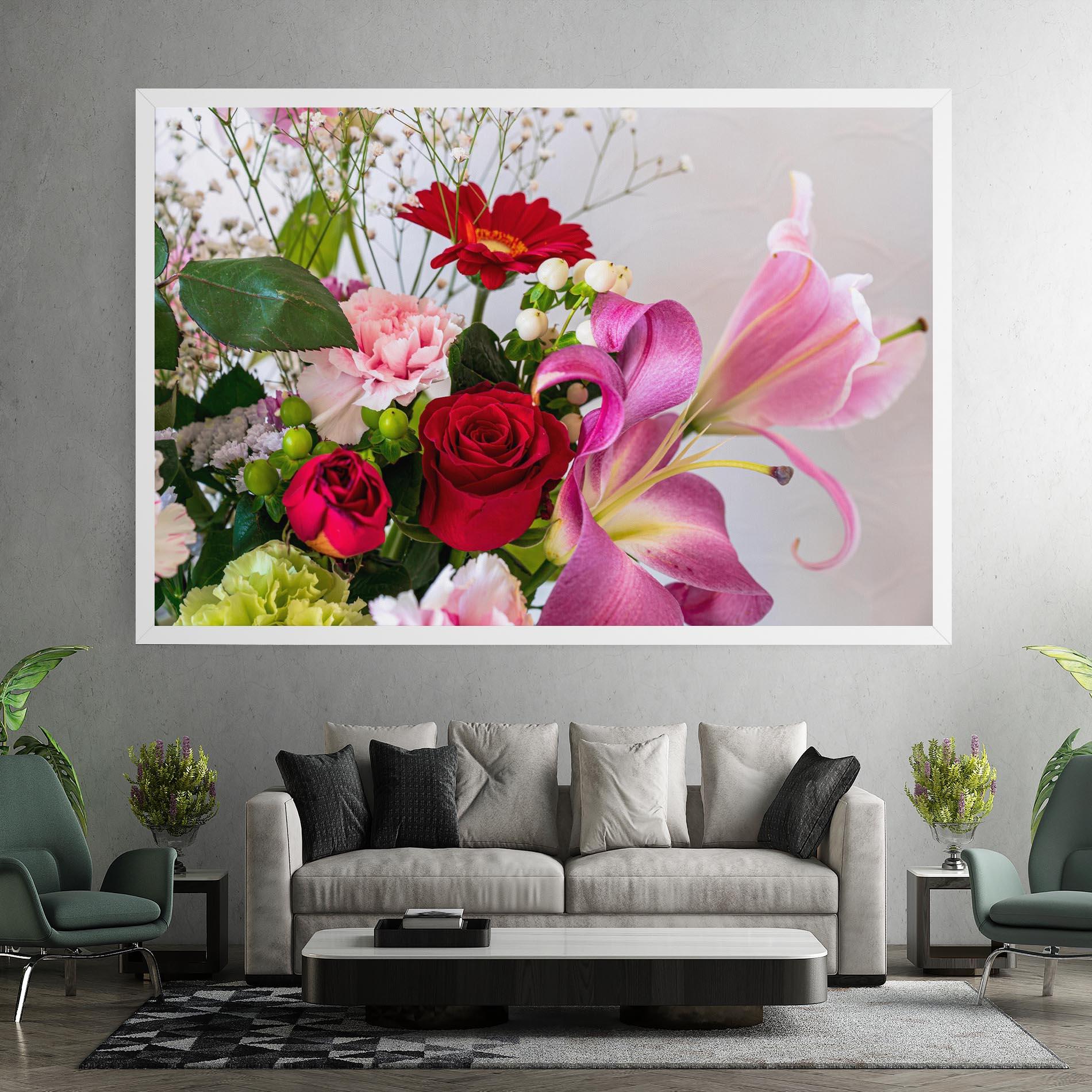 Tablou Canvas Bouquet mockup 7