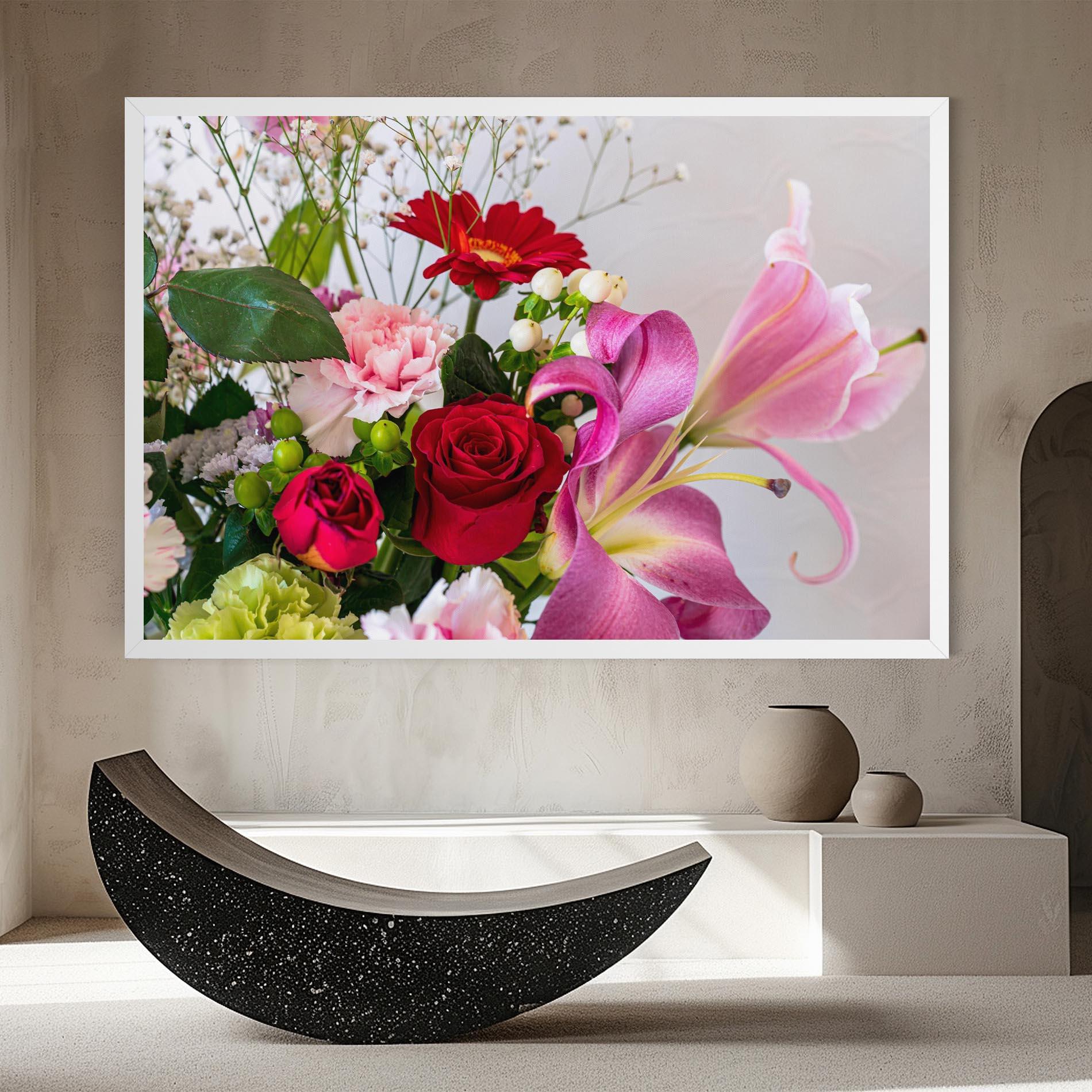 Tablou Canvas Bouquet mockup 8