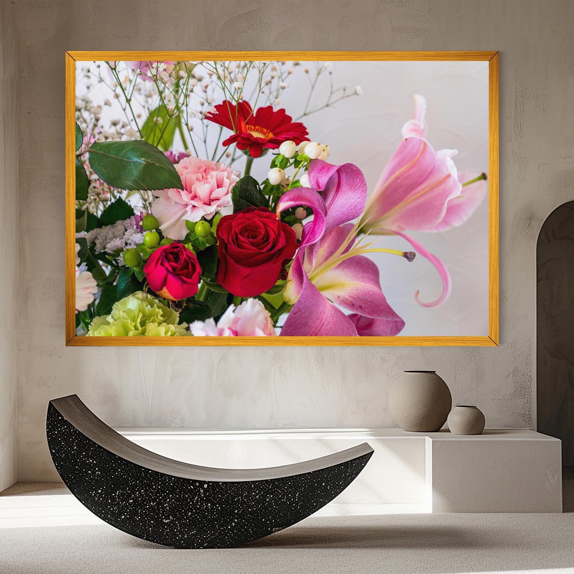 Tablou Canvas Bouquet mockup 8