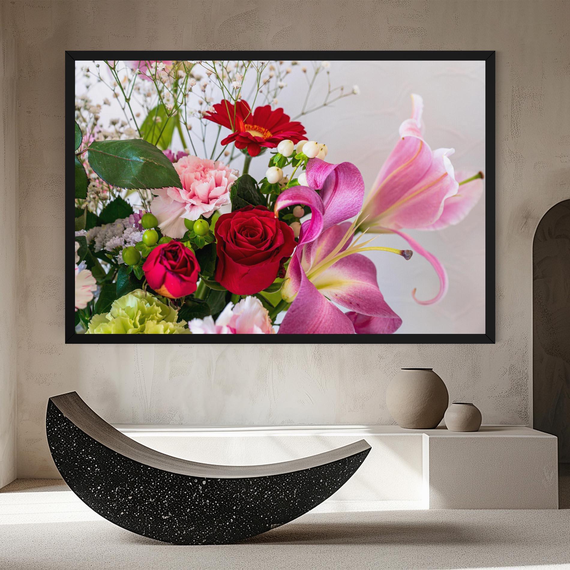 Tablou Canvas Bouquet mockup 8