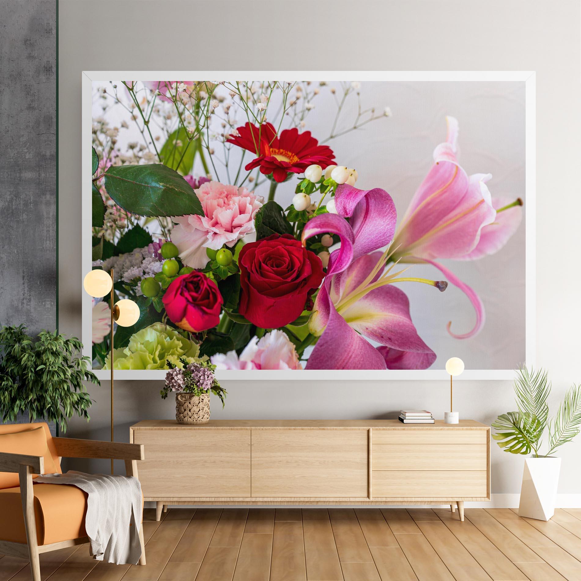 Tablou Canvas Bouquet mockup 9