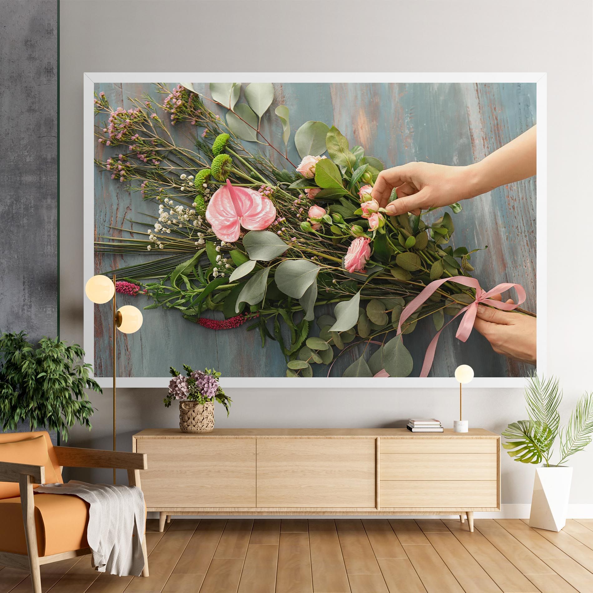 Preparing Bouquet mockup 9