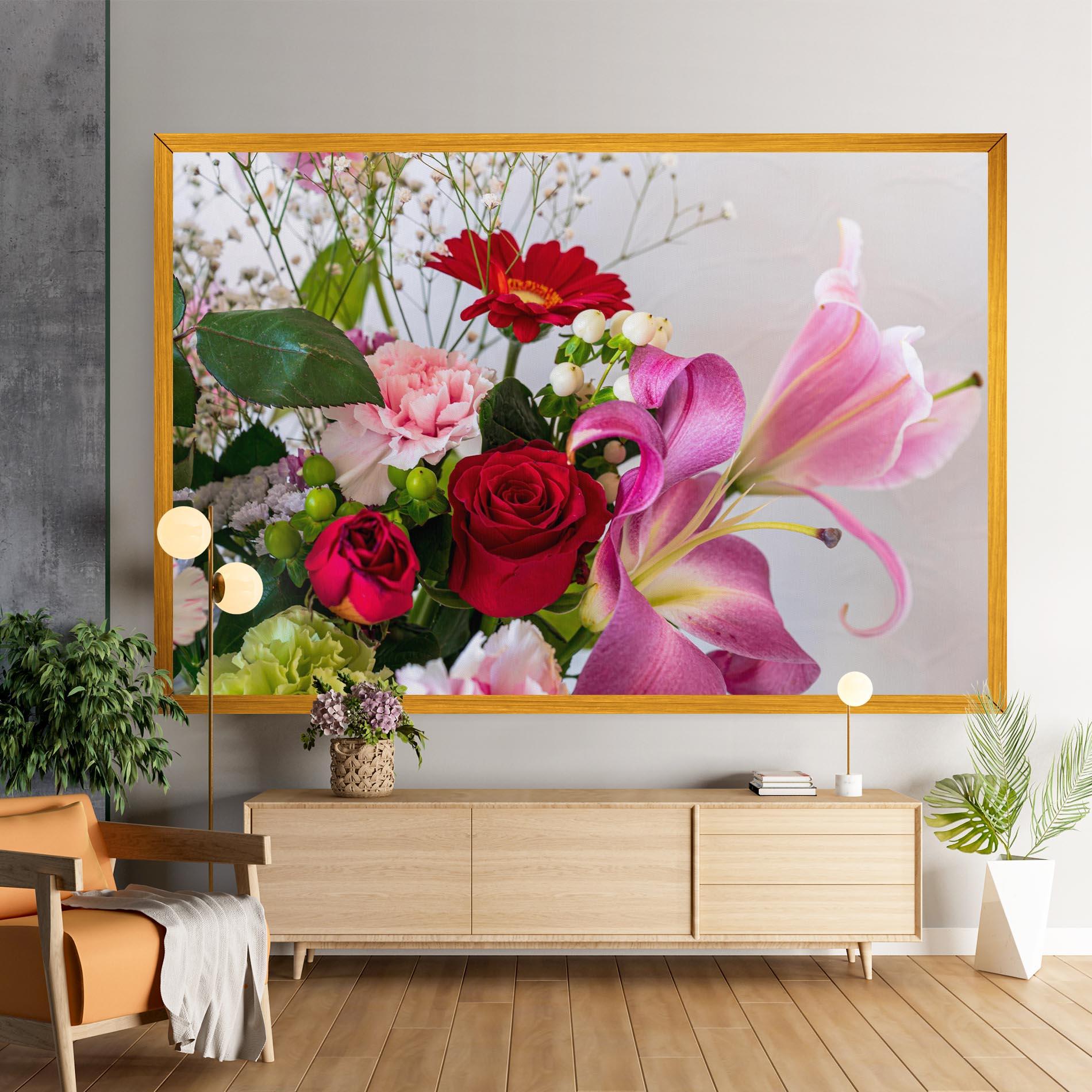 Tablou Canvas Bouquet mockup 9