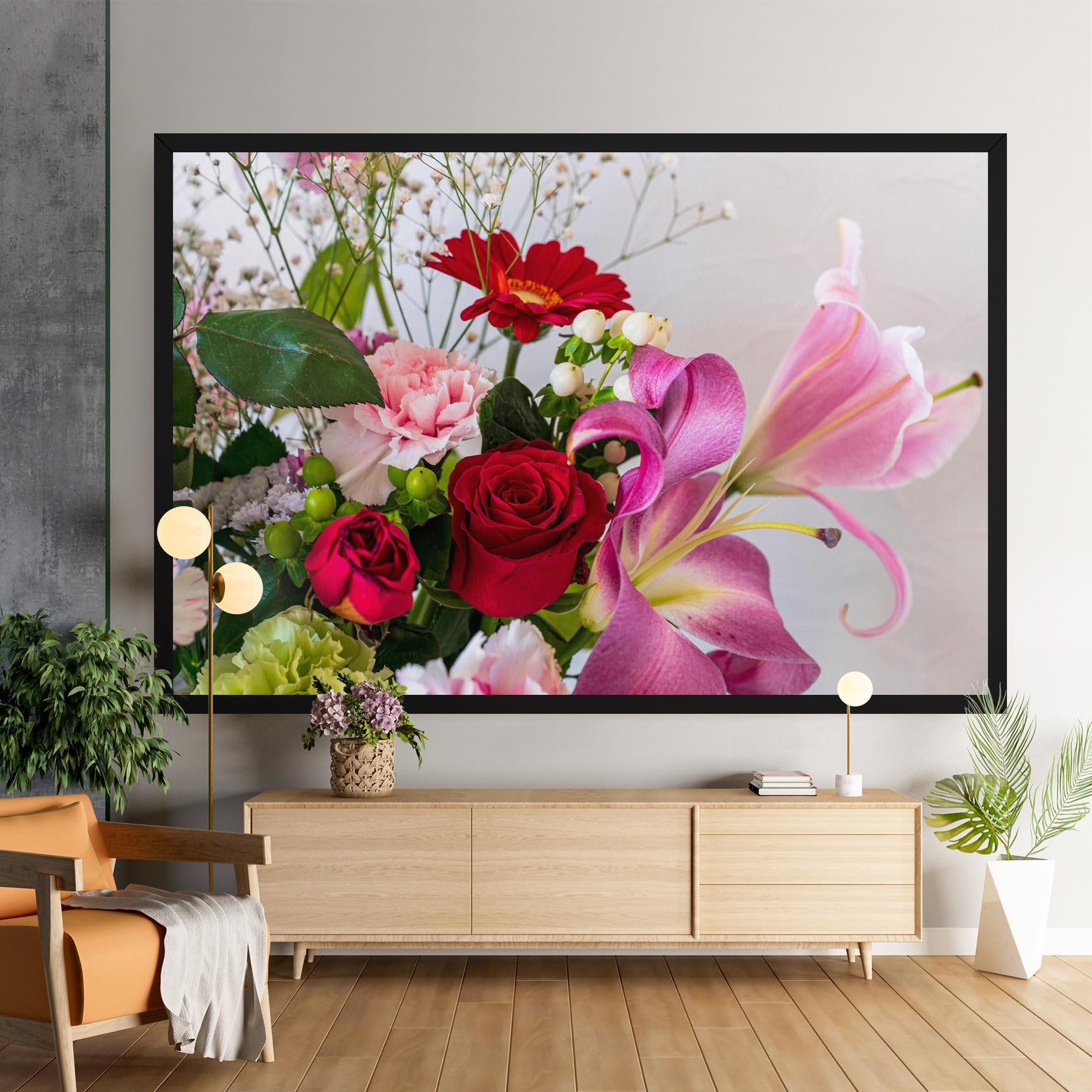 Tablou Canvas Bouquet mockup 9