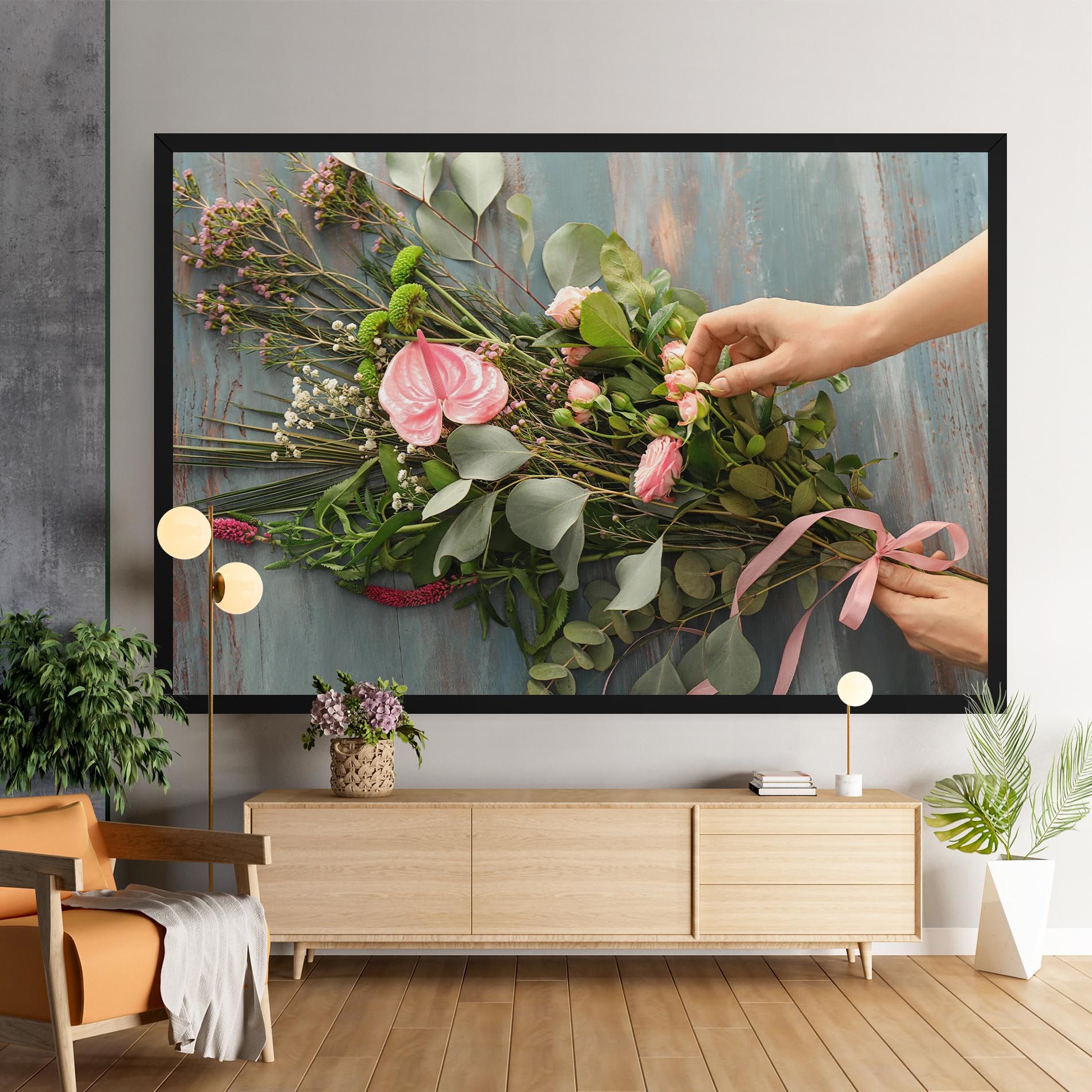 Preparing Bouquet mockup 9