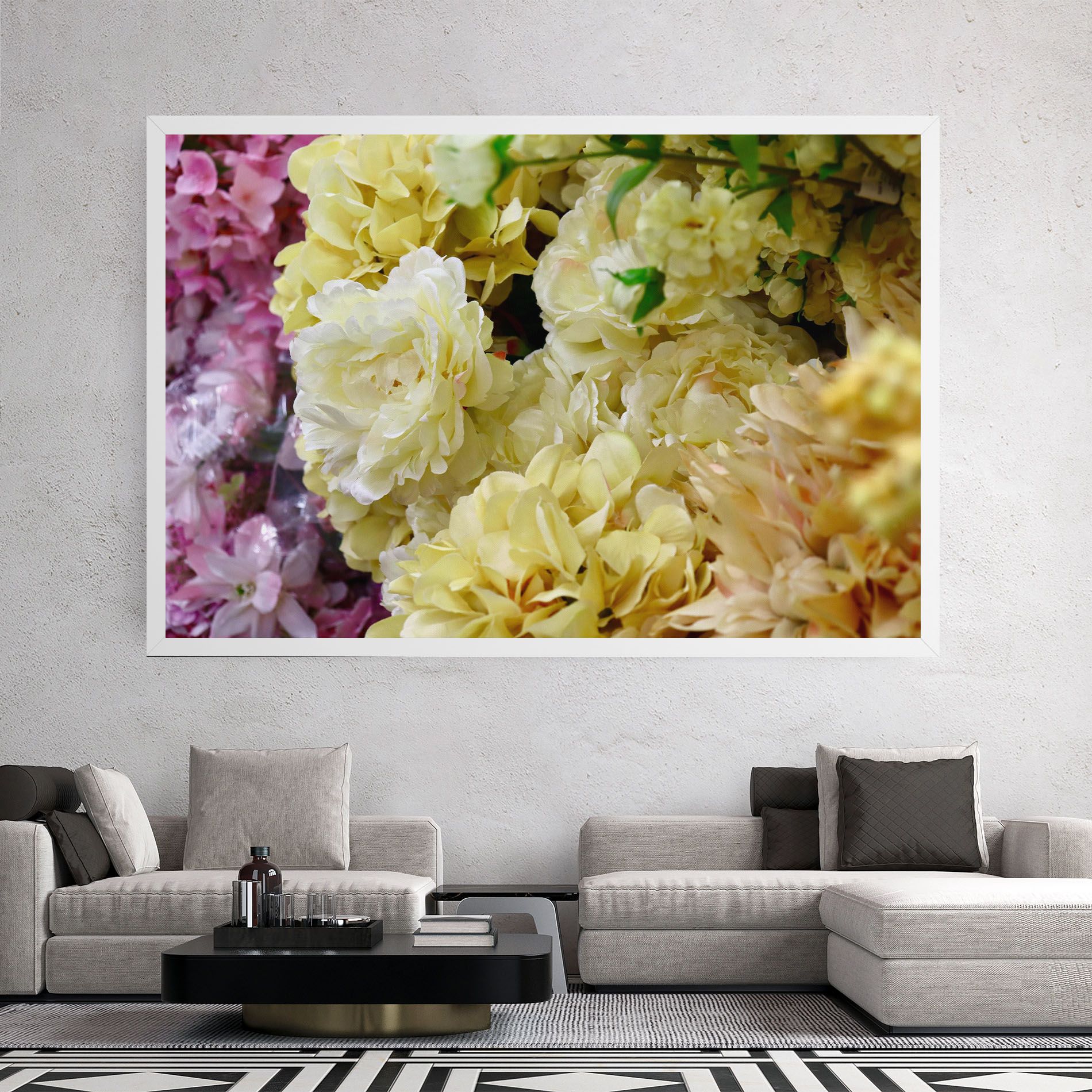 Beautiful Yellow Pastel mockup 2