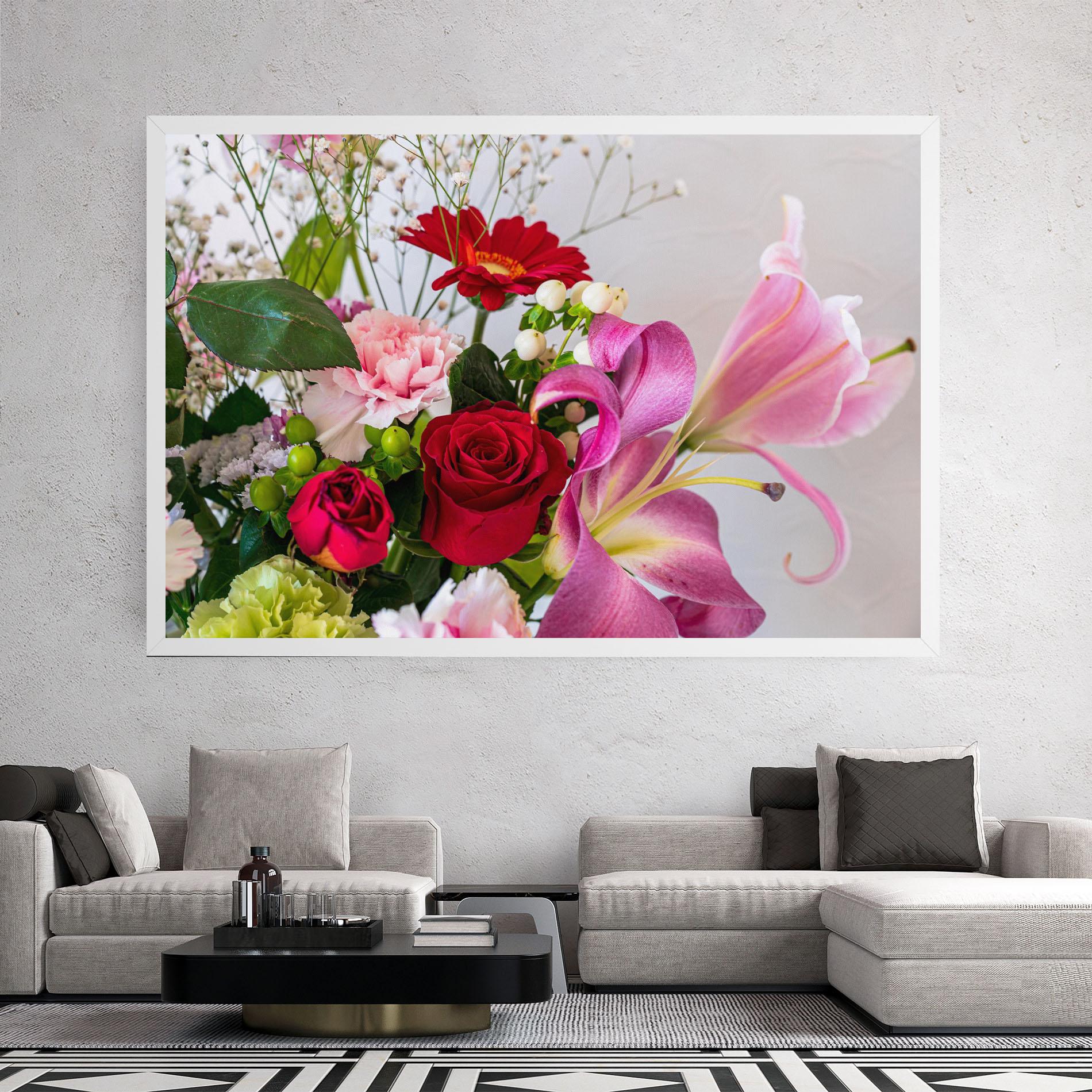 Tablou Canvas Bouquet mockup 2