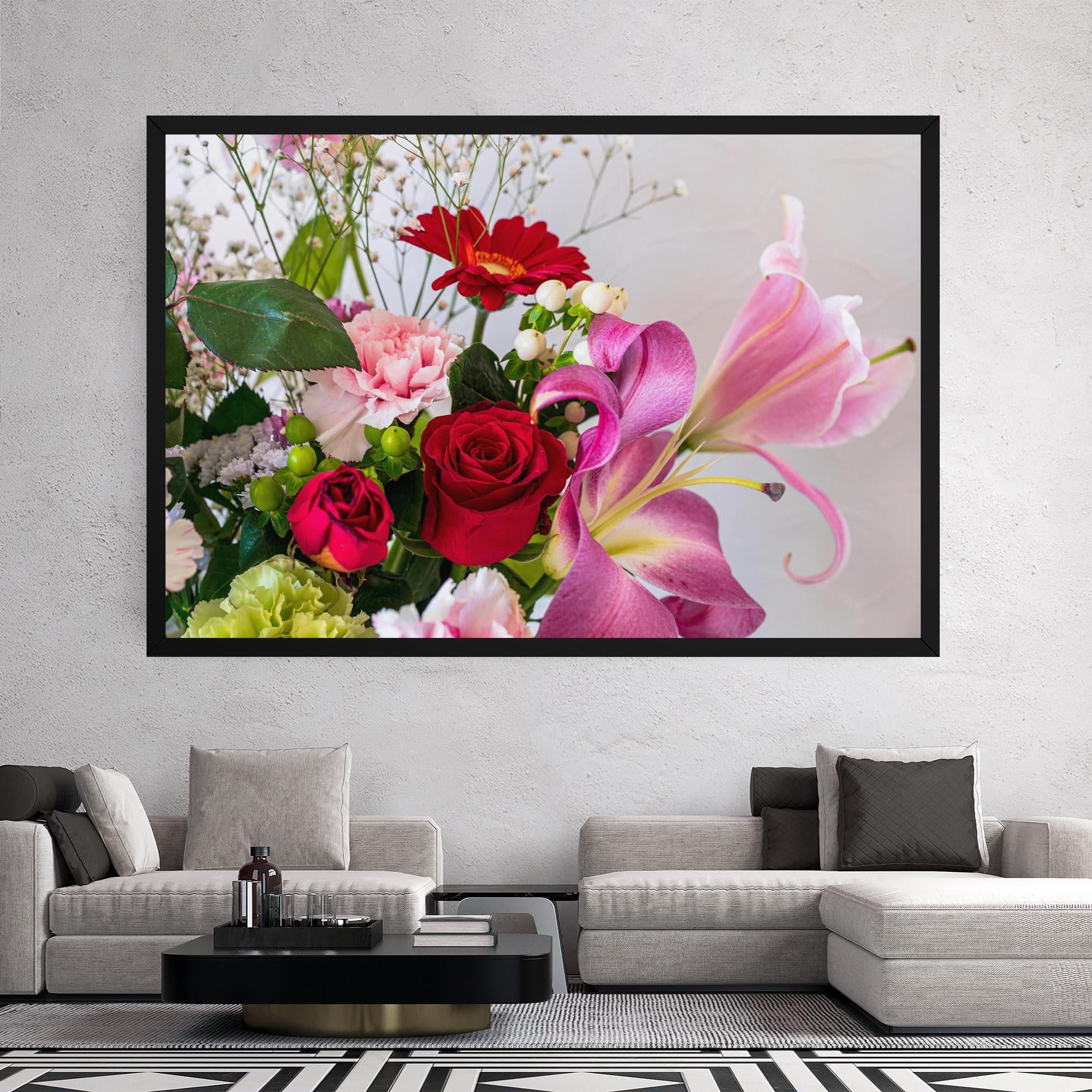 Tablou Canvas Bouquet mockup 2