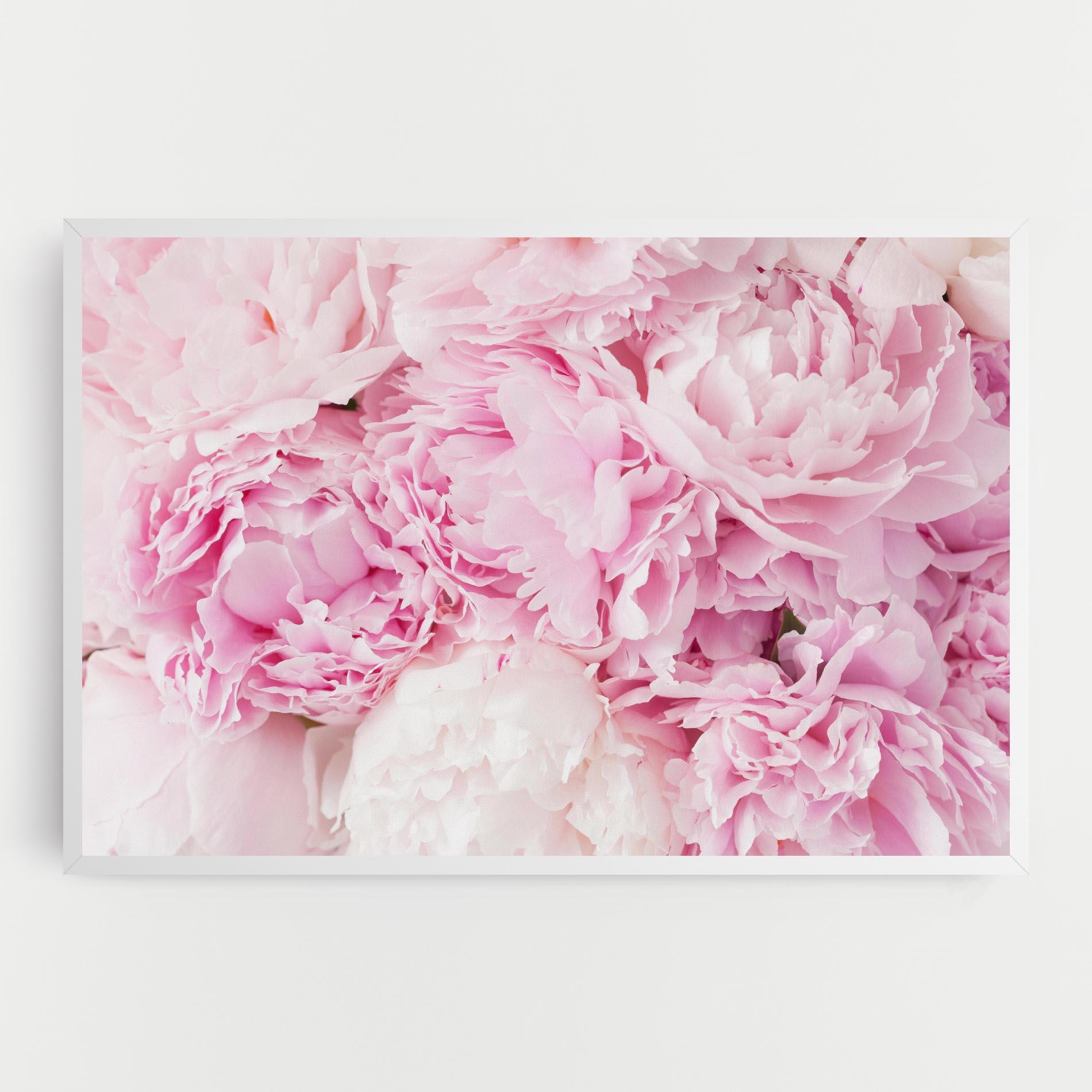 Tablou Canvas Dreamy Pink Pastel Peony mockup 0