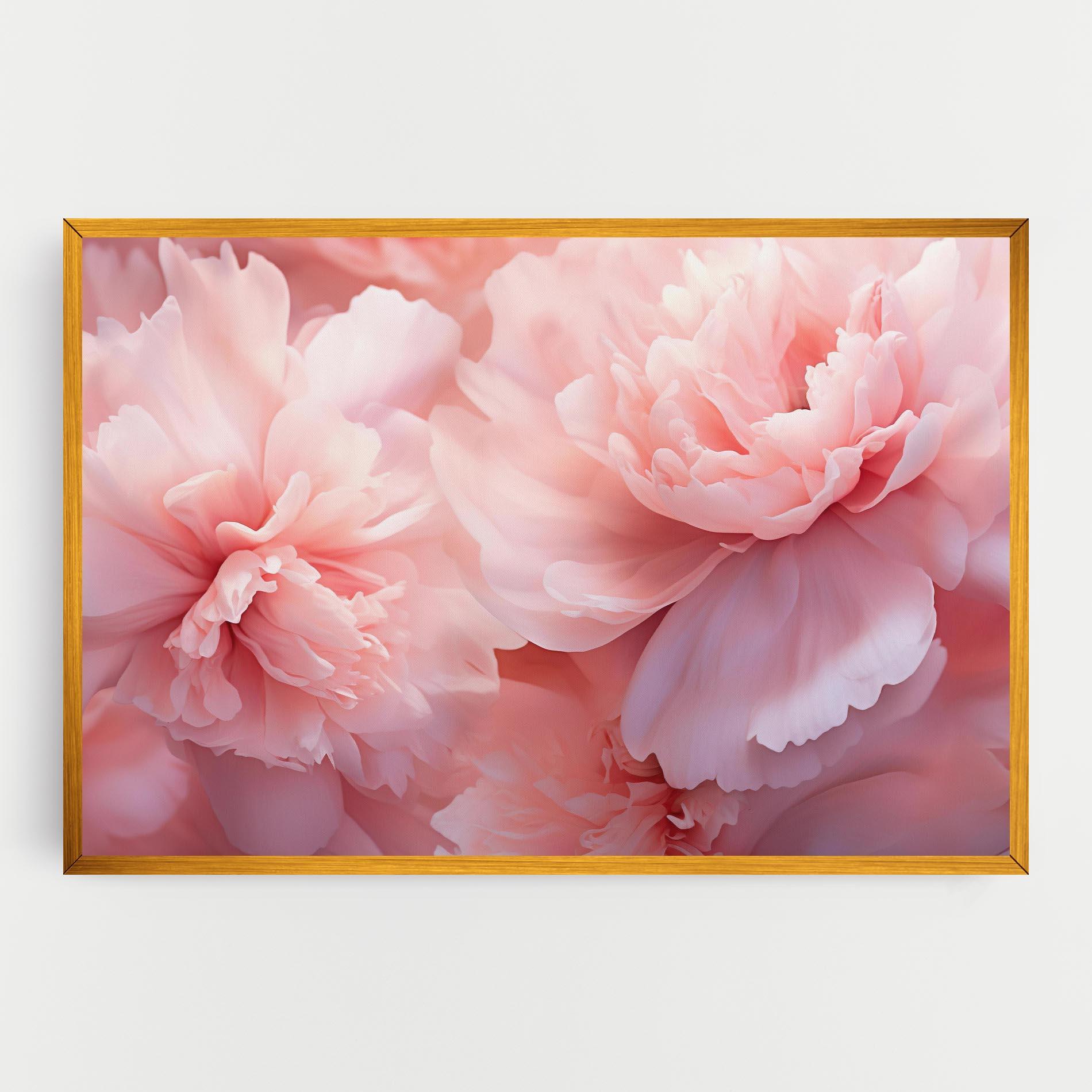 Tablou Canvas Close Up Dreamy Peony mockup 0